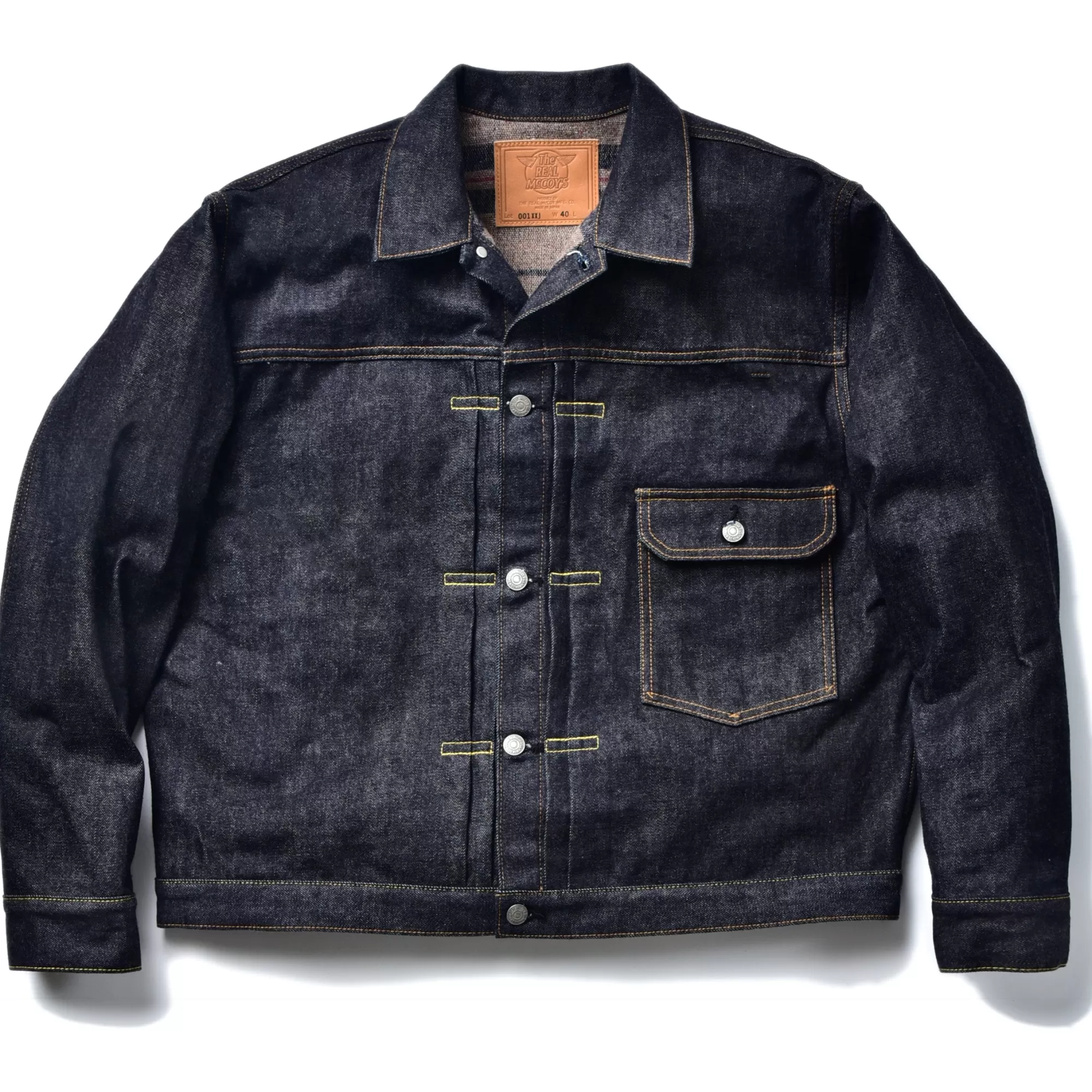 The Real McCoy's Denim^001Xxj Early Model/Blanket Lining Indigo