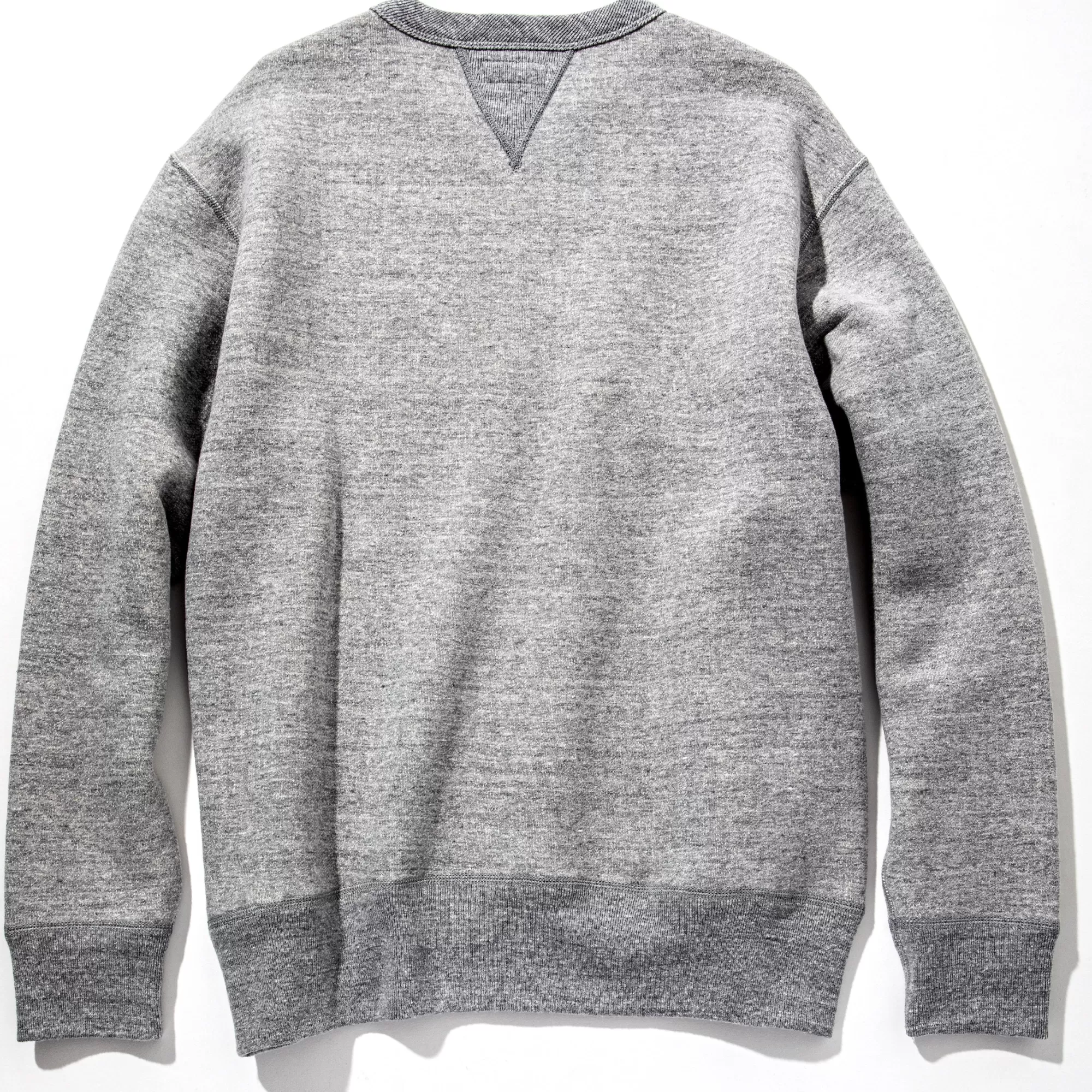 The Real McCoy's Sweatshirts^10 Oz. Loopwheel Crewneck Sweatshirt 020 Grey