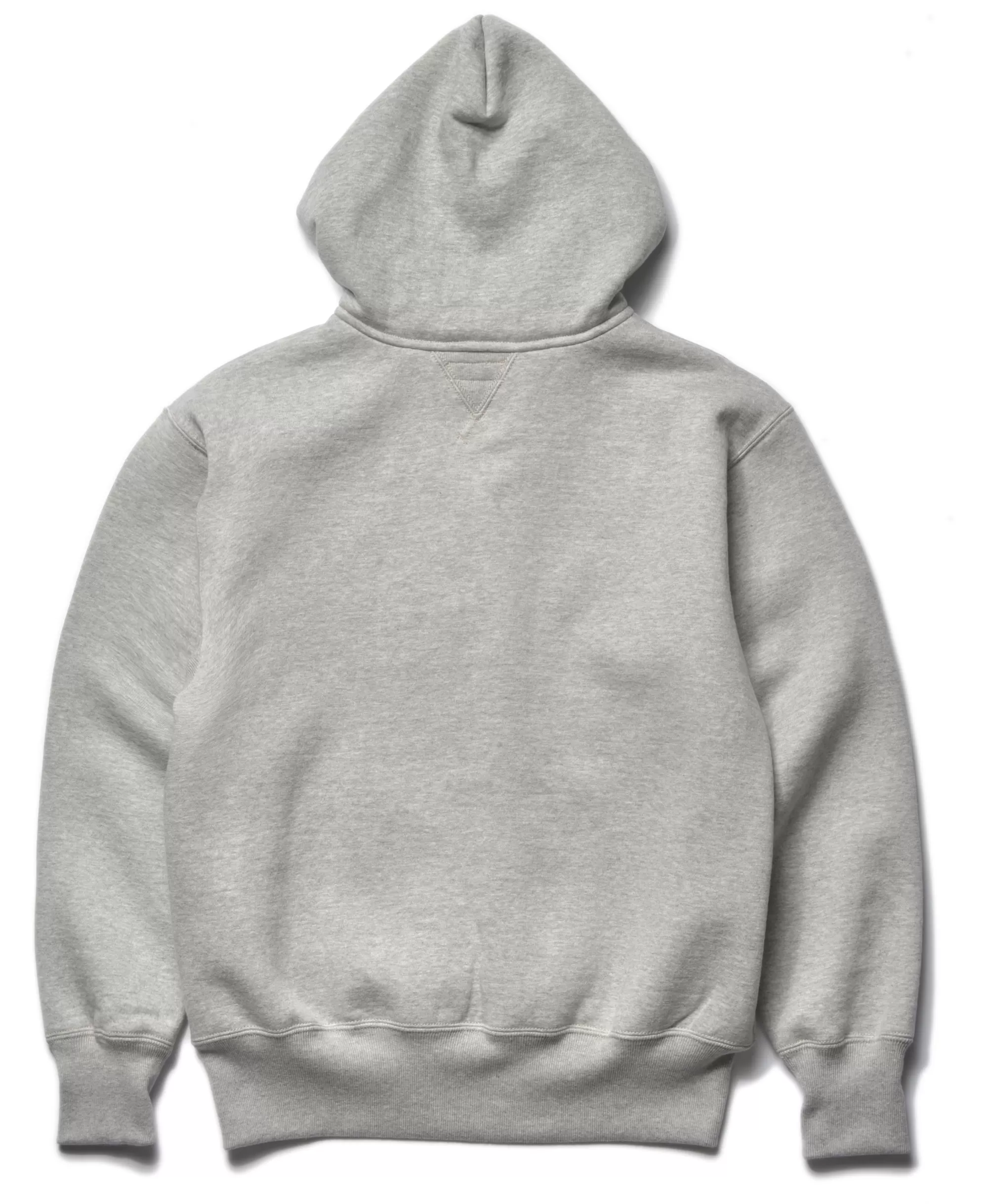 The Real McCoy's Sweatshirts^13 Oz. Wool Loopwheel Hooded Sweatshirt 021 Medium Gray