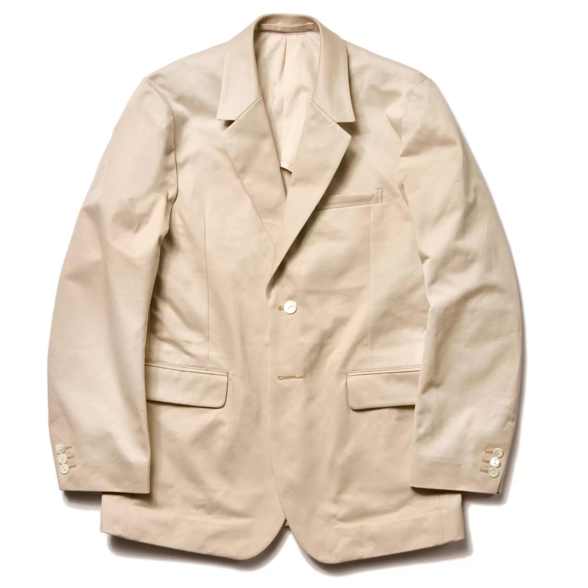 The Real McCoy's Recreation^1950S Cotton Chino Sports Coat/ Beige