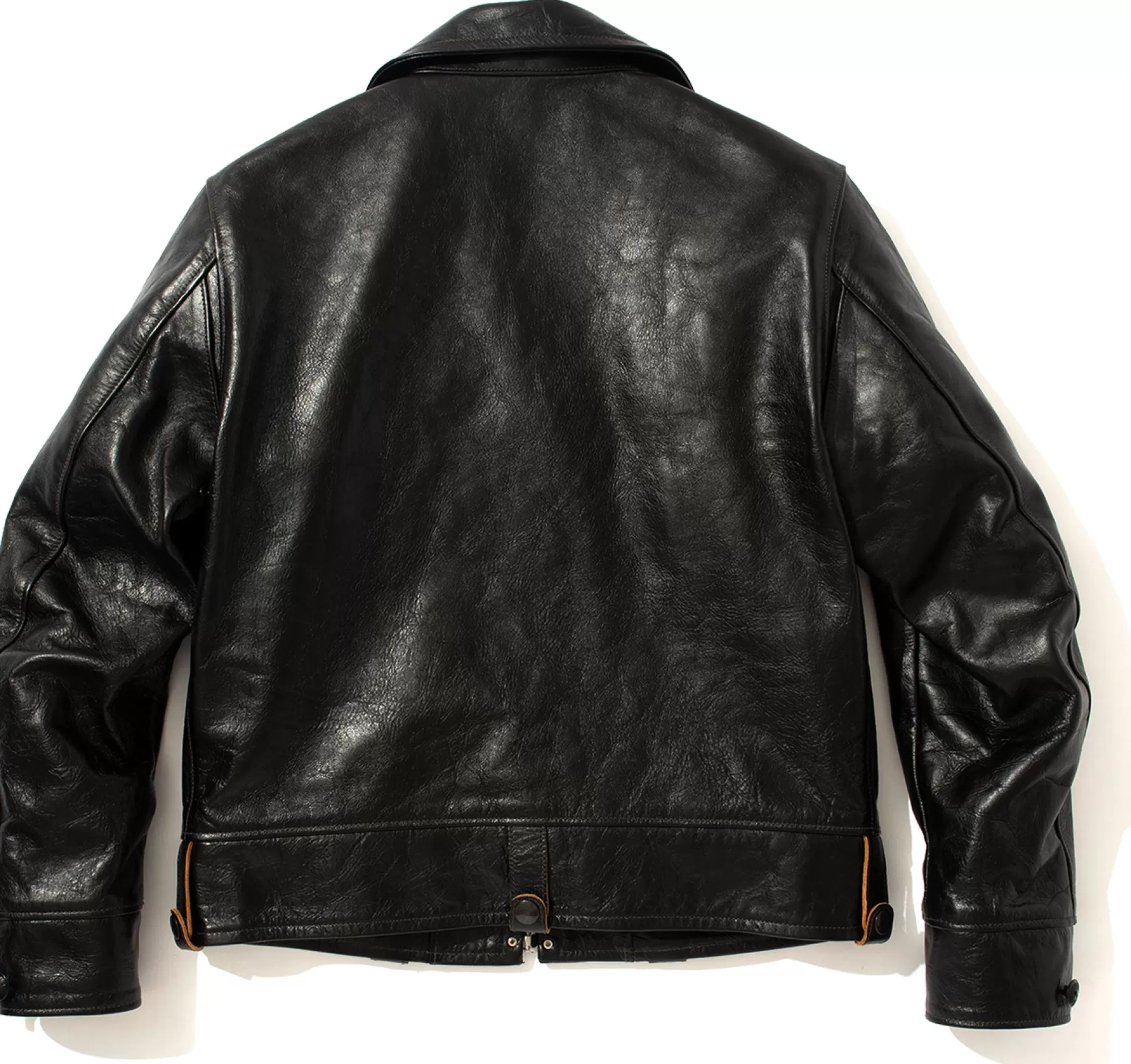 The Real McCoy's Leather^30S Sports Jacket/Mobster 030 Black