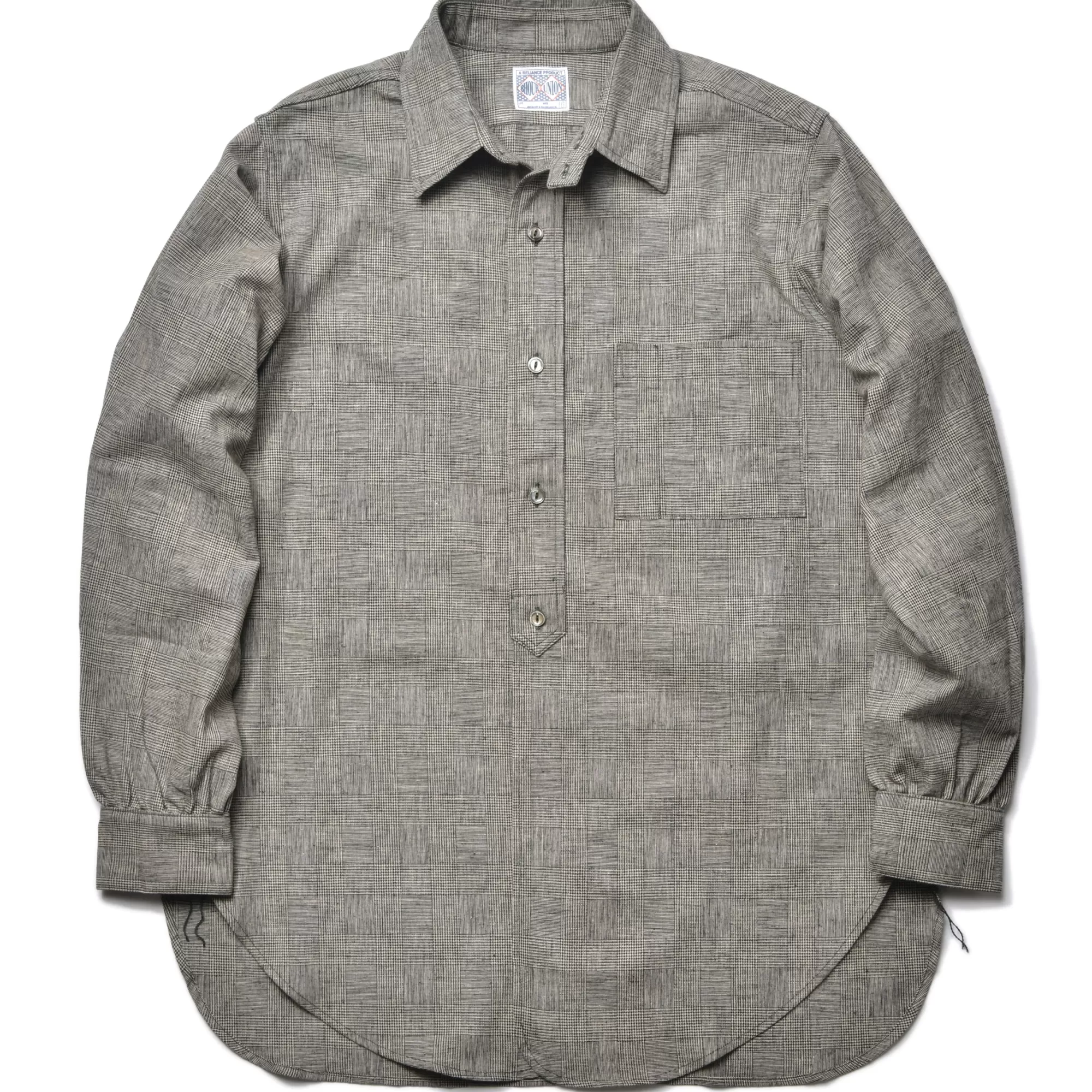 The Real McCoy's Shirts^8Hu Glenncheck Workshirt 020 GRAY