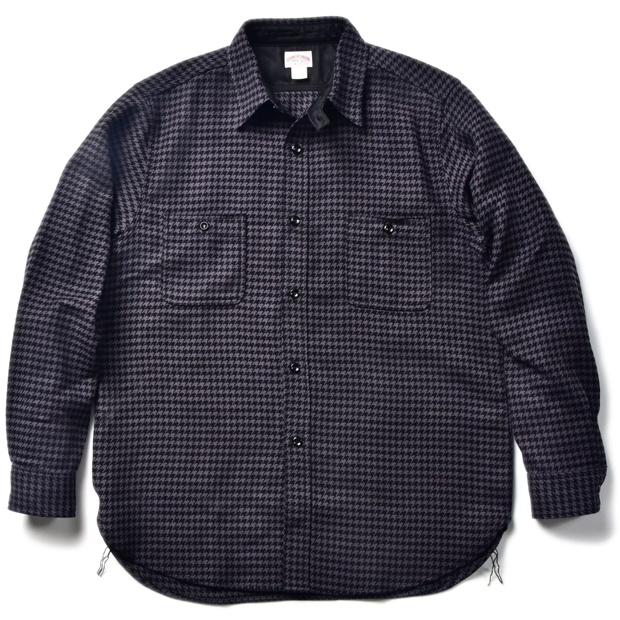 The Real McCoy's Shirts^8Hu Houndstooth Flannel Shirt 025 Chale