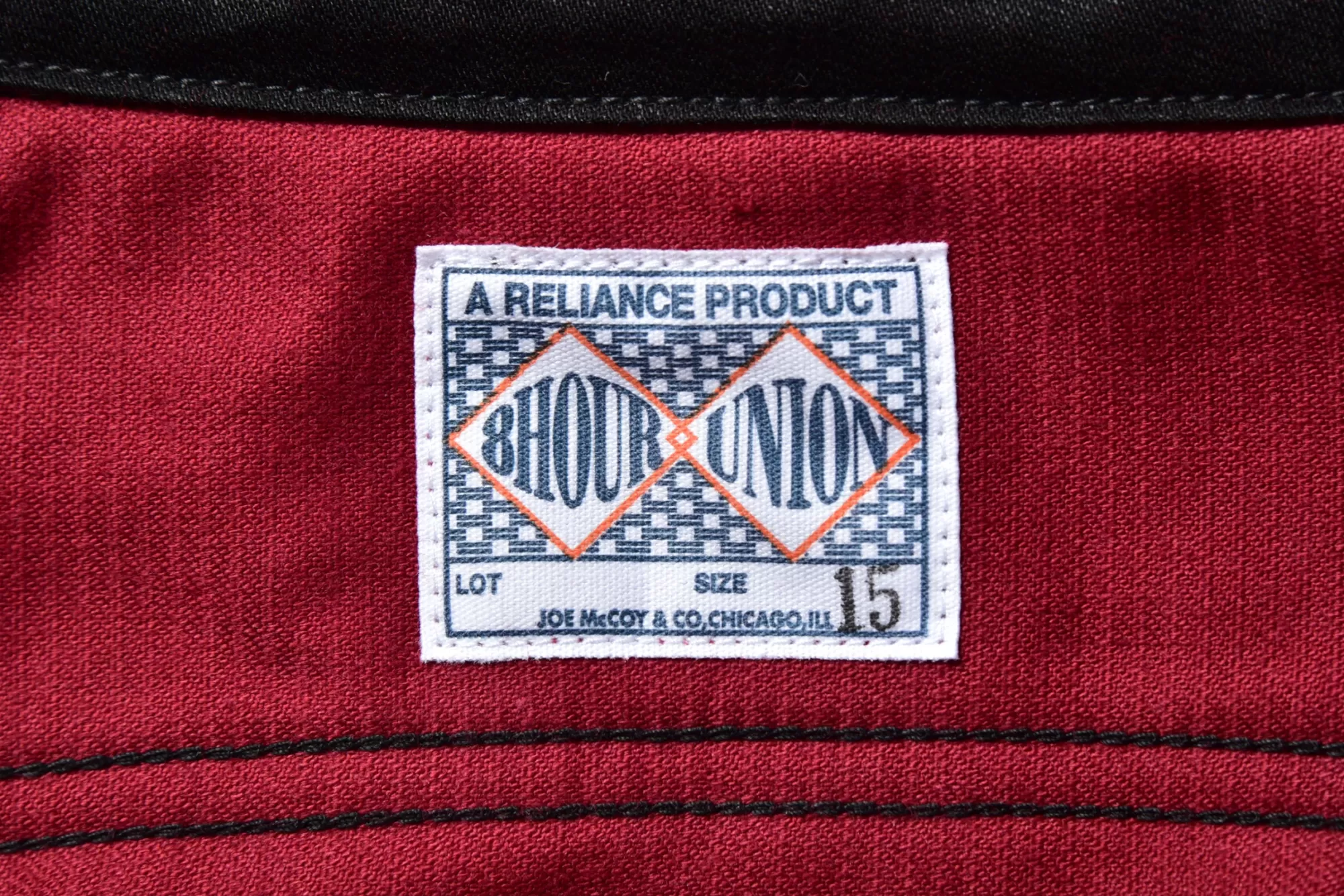 The Real McCoy's Shirts^8Hu Print Corduroy Shirt Brick Red