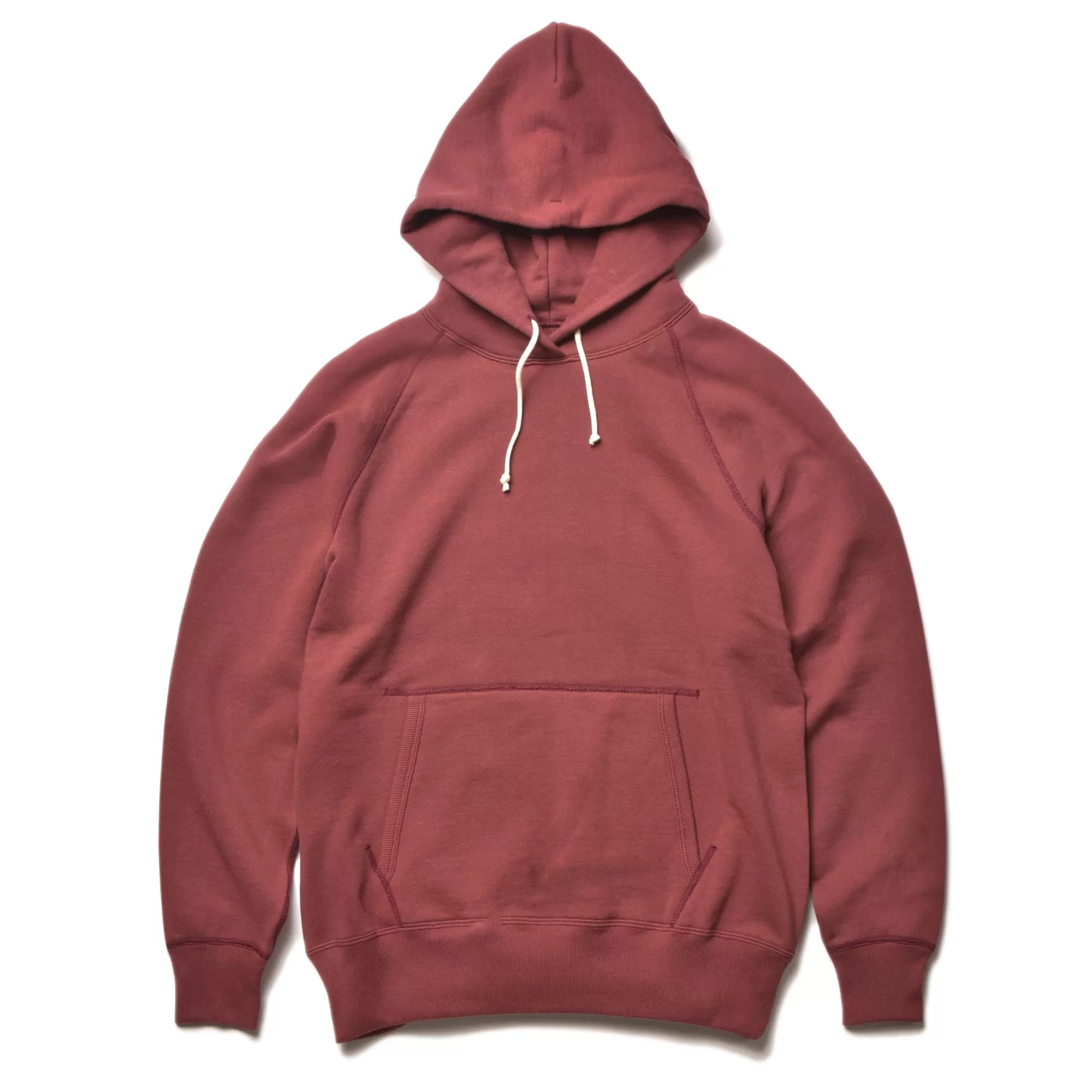 The Real McCoy's Sweatshirts^9Oz. Loopwheel Parka 102 Maroon