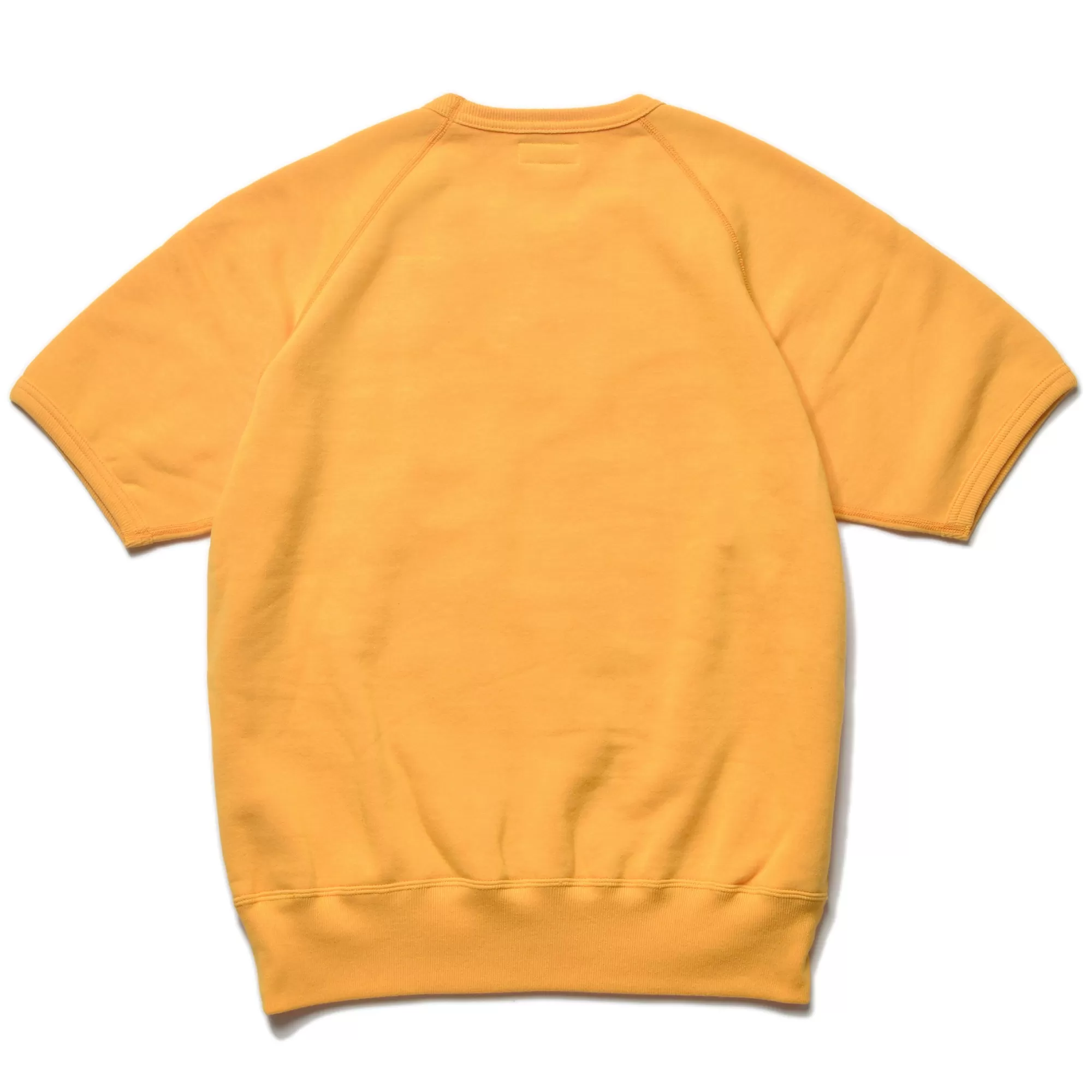 The Real McCoy's Sweatshirts^9Oz. Loopwheel S/S Sweatshirt 060 Yellow