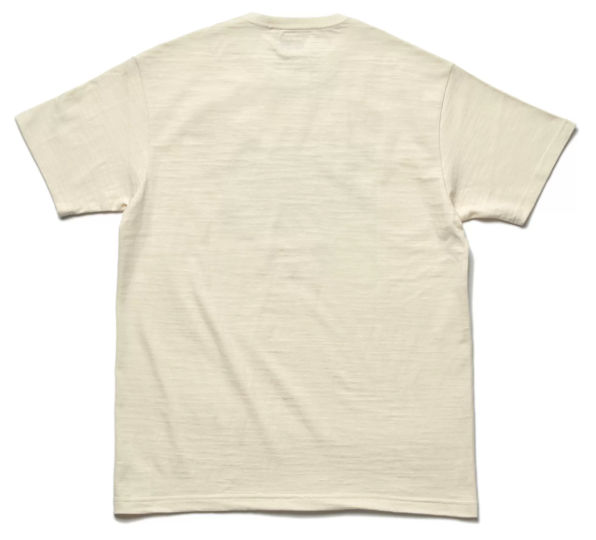 The Real McCoy's Print T-Shirts^American Athletic Tee/N.Y.C. 012 Ecru