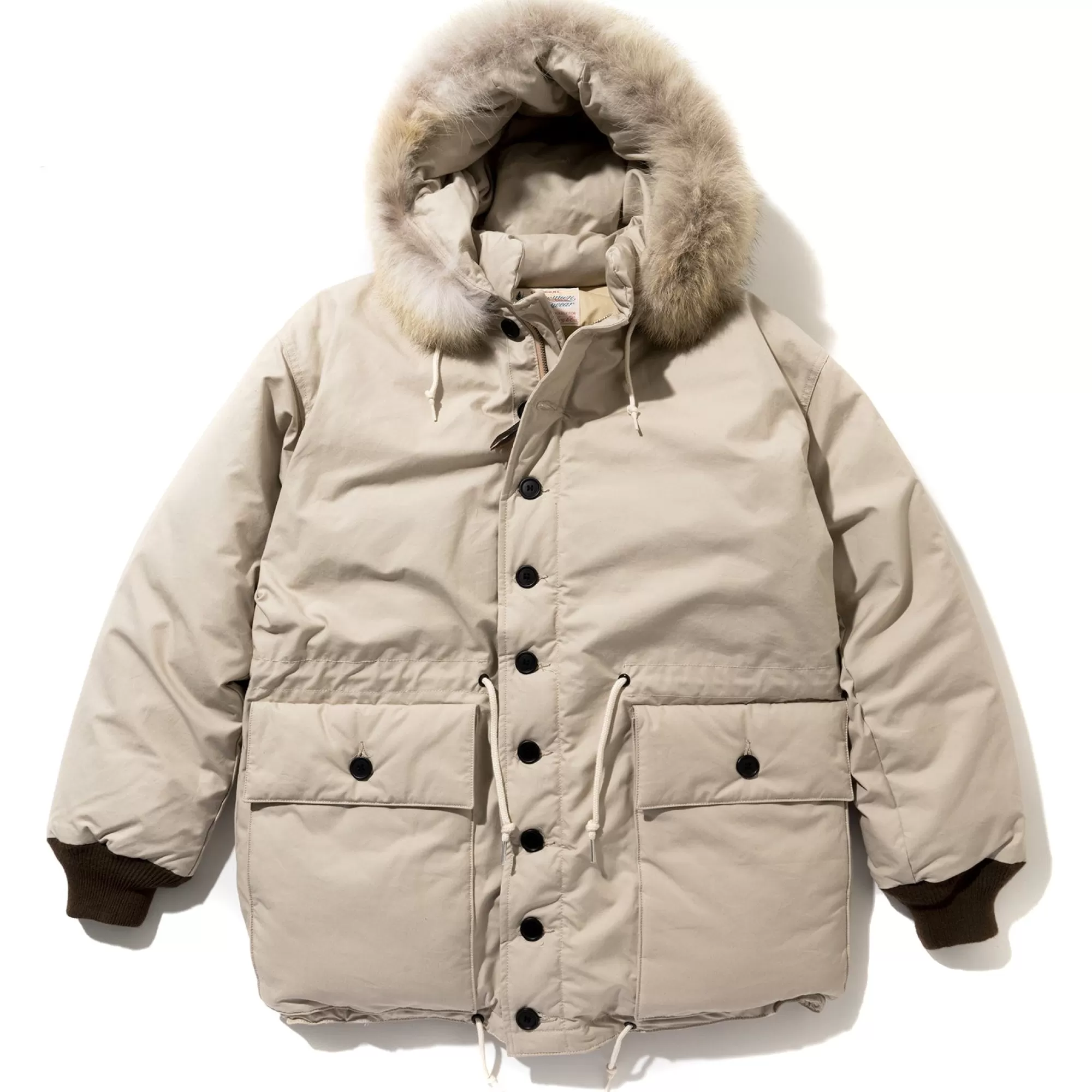 The Real McCoy's Recreation^Arctic Outdoor Explorer Down Jacket Beige