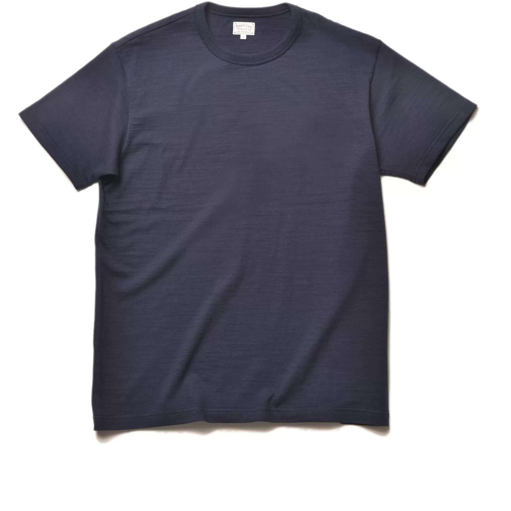 The Real McCoy's T-Shirts^Athletic T-Shirt/Loopwheel 140 Navy