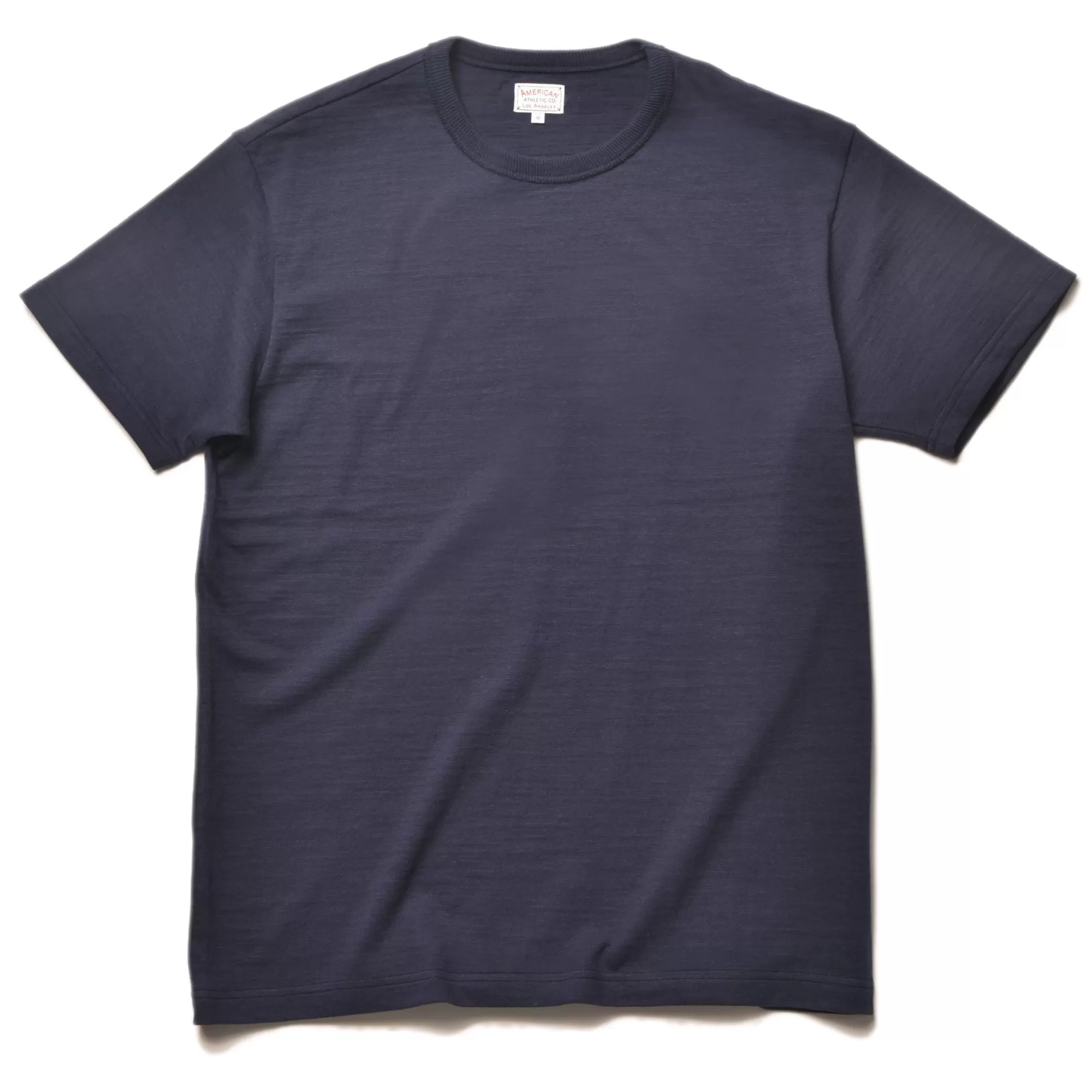 The Real McCoy's T-Shirts^Athletic T-Shirt/Loopwheel 140 Navy