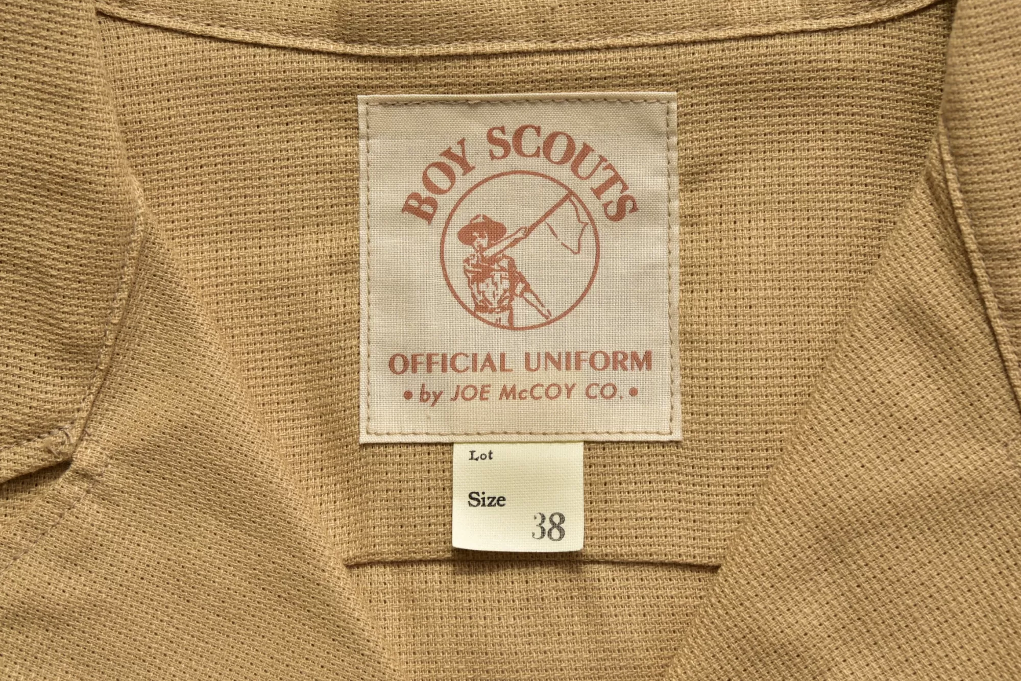 The Real McCoy's Recreation^Boy Scout Tropical Jacket Khaki