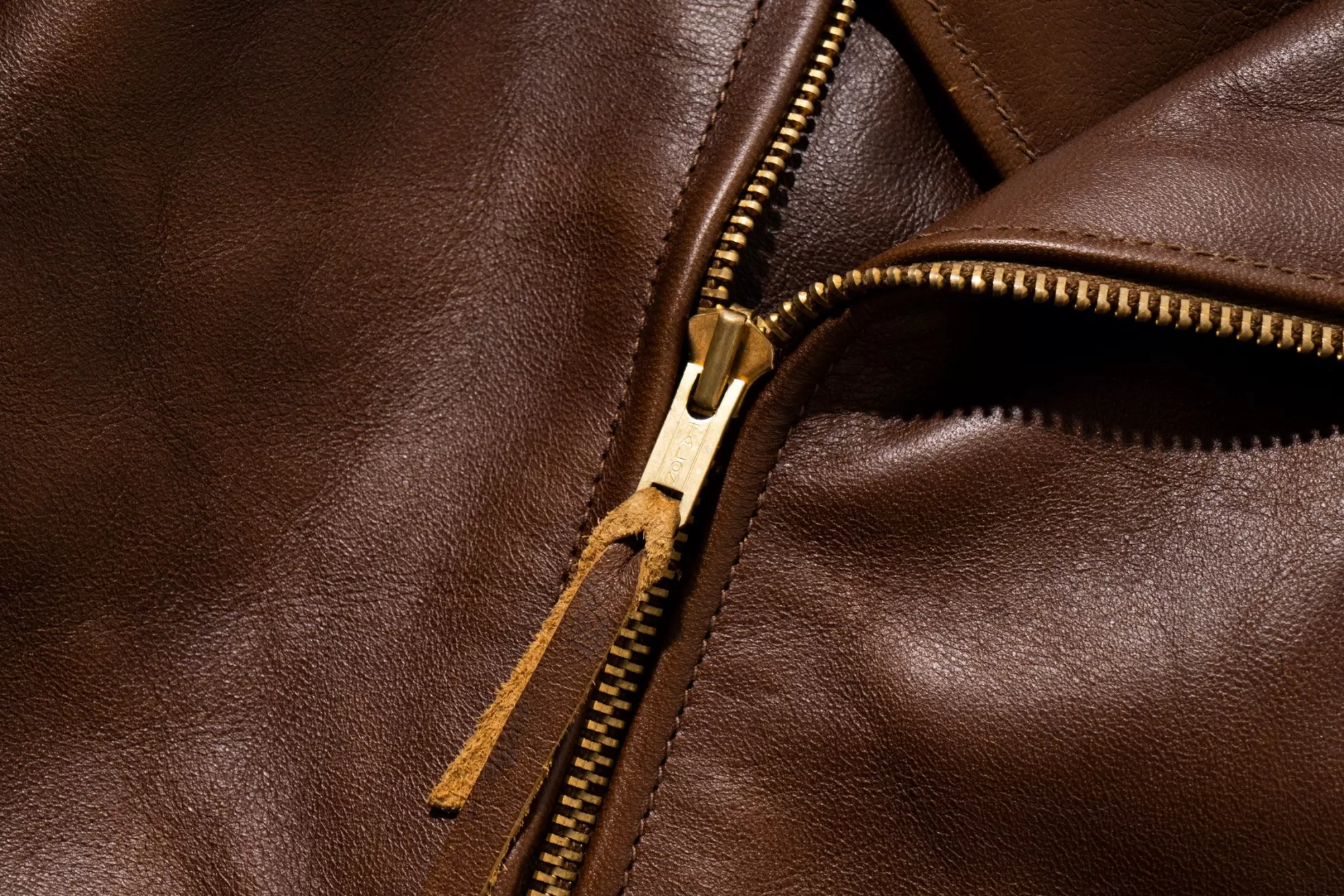 The Real McCoy's Leather^Buco Jh-1 Jacket Brown