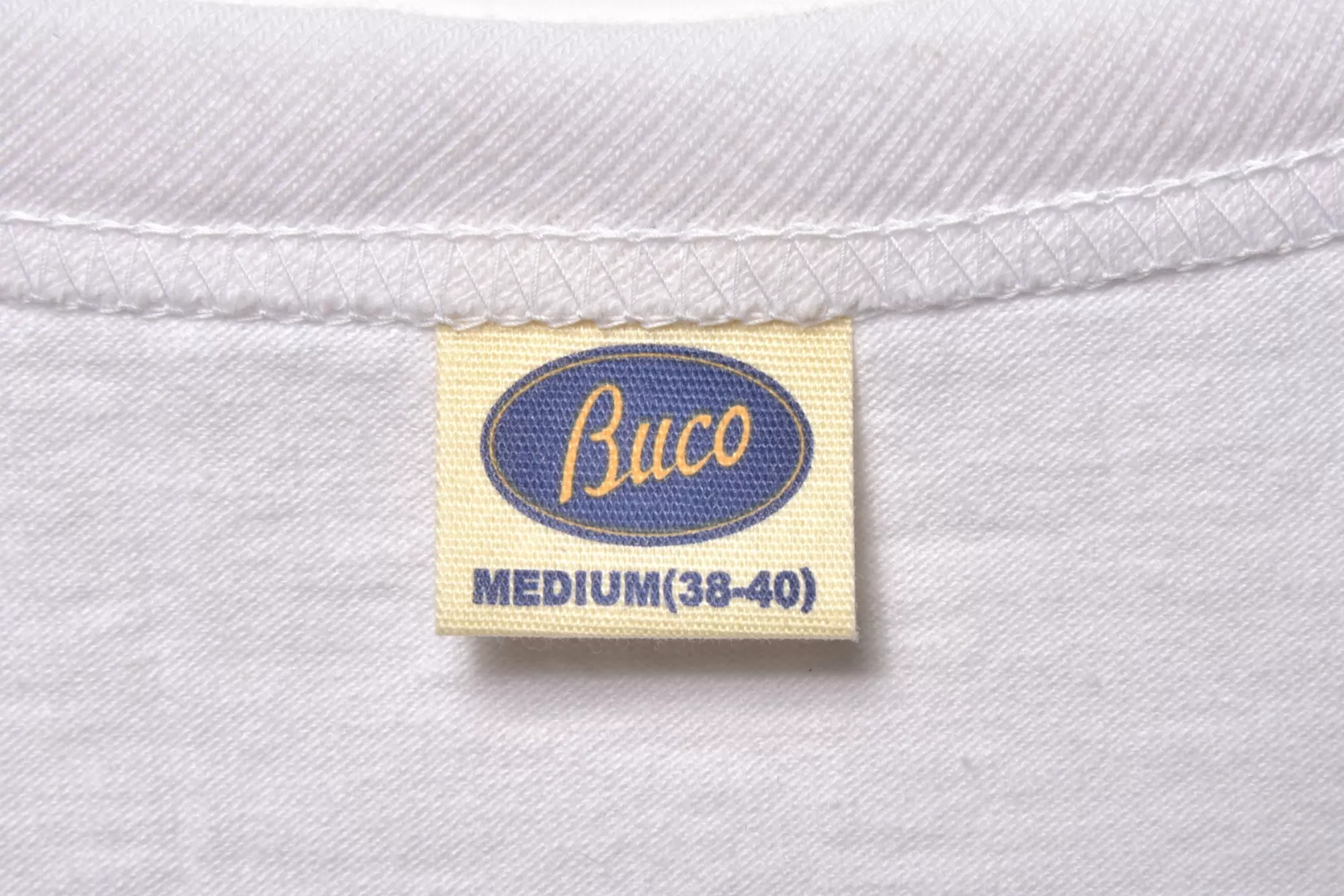 The Real McCoy's Print T-Shirts^Buco Tee/Engineers White