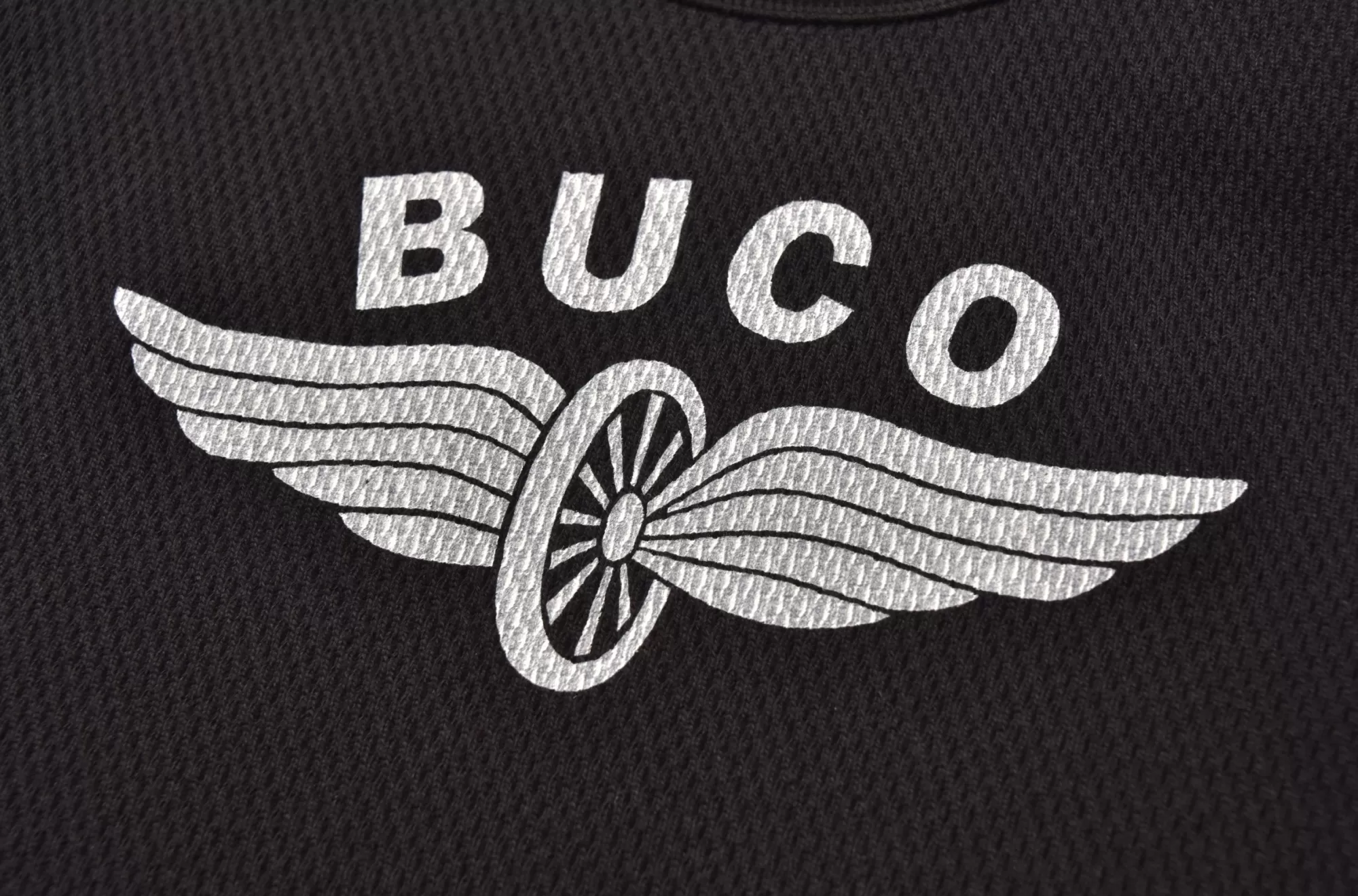 The Real McCoy's T-Shirts^Buco Thermal/Riding Togs Black