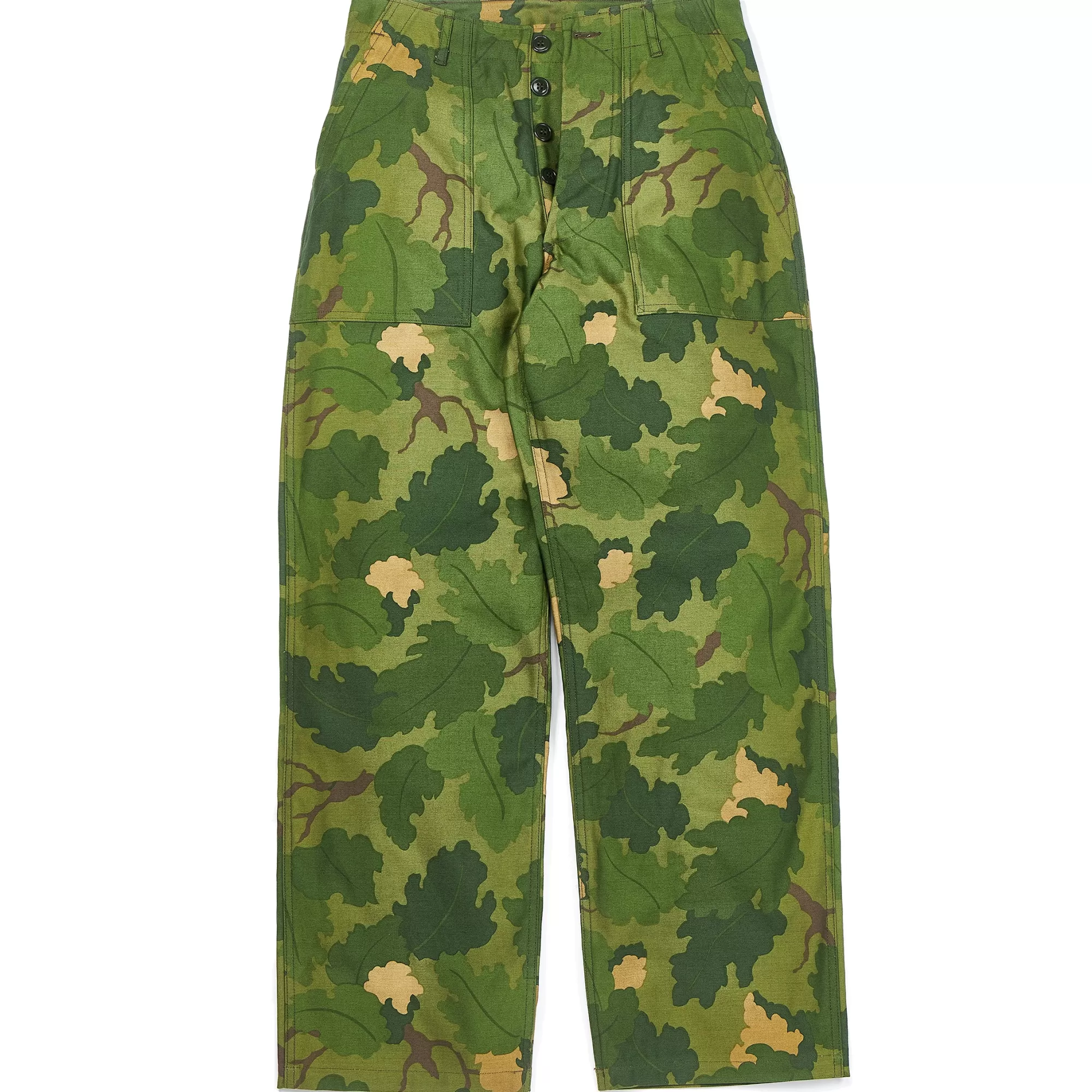 The Real McCoy's Pants^Camouflage Civilian Trousers/Mitchell Pattern 160 Green