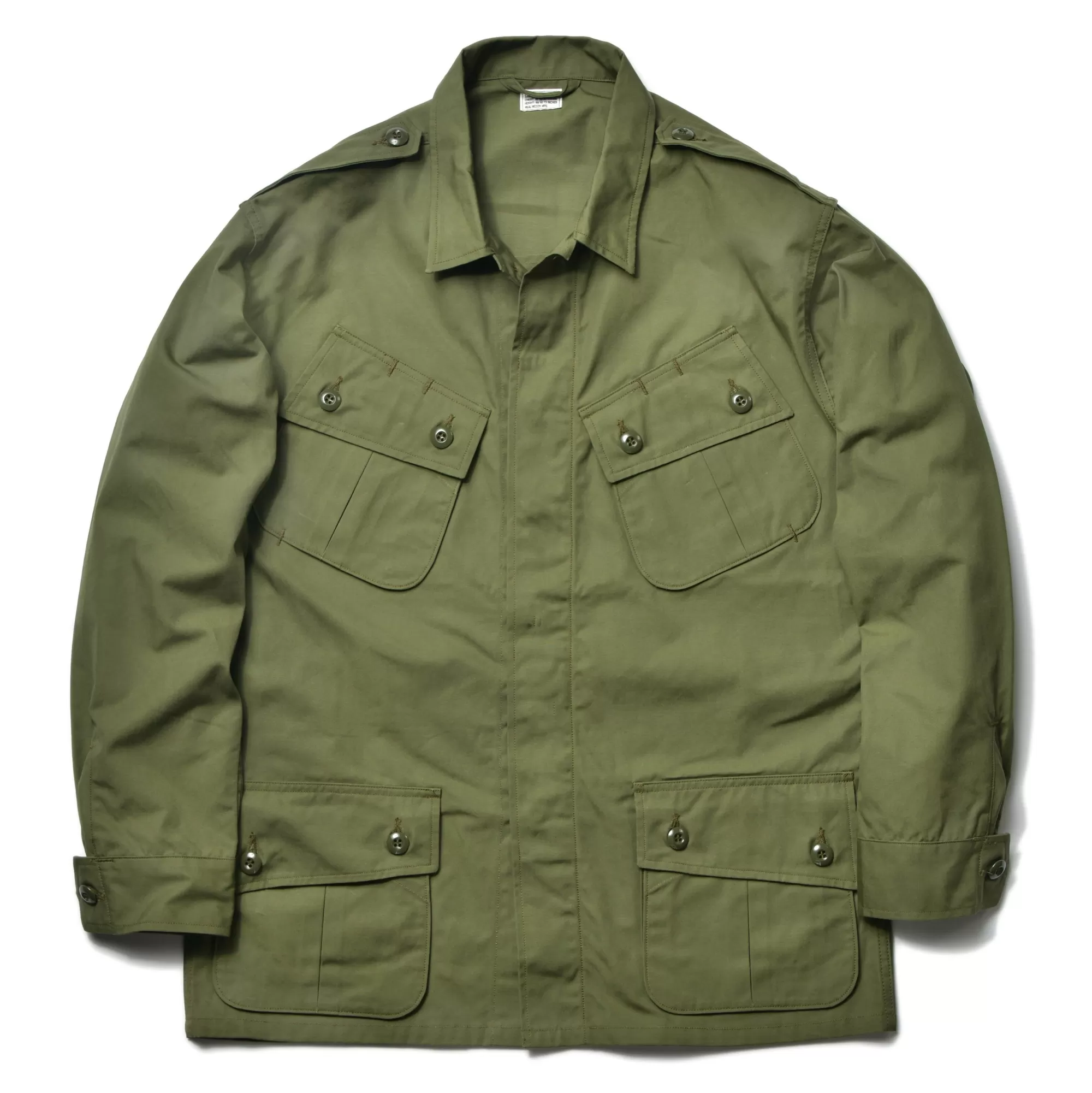 The Real McCoy's Military^Coat Man'S Combat Tropical 150 Olive