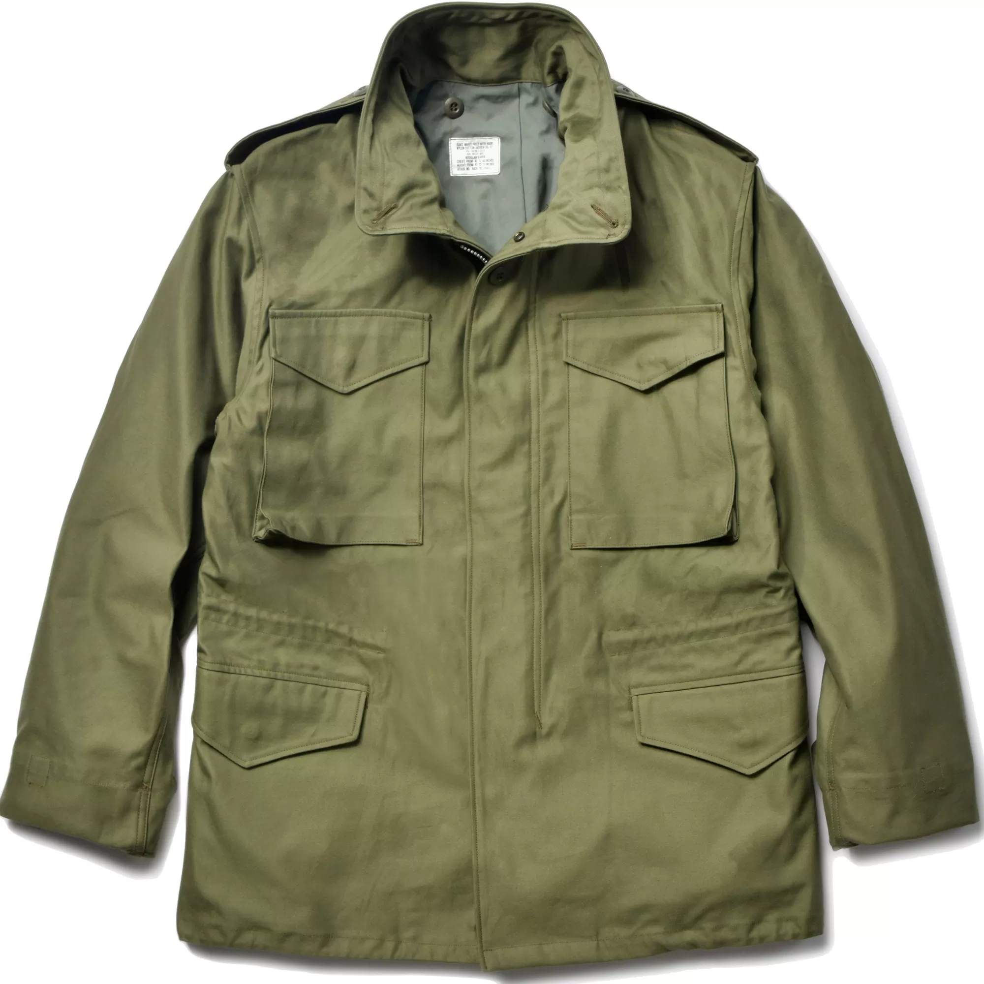 The Real McCoy's Military^Coat Man'S Field M-65 150 OLIVE