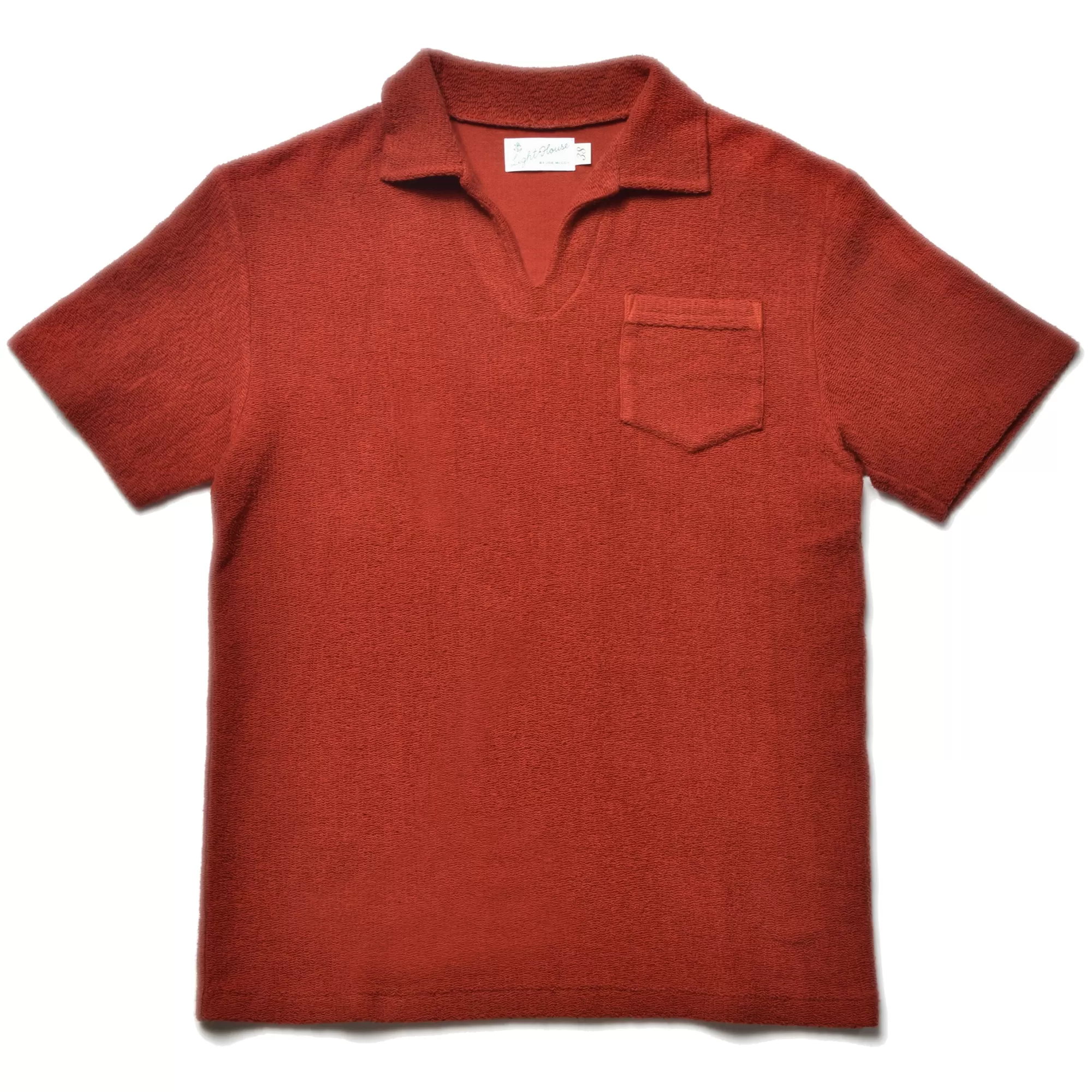 The Real McCoy's T-Shirts^Cotton Pile Skipper 092 Scarlet