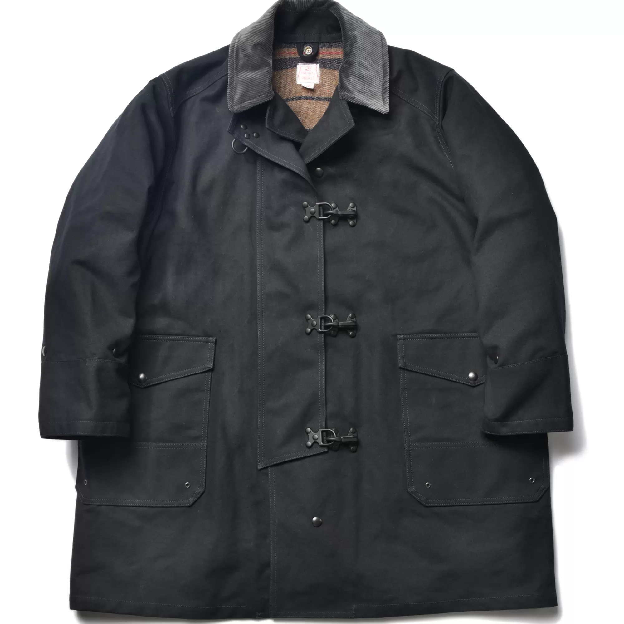 The Real McCoy's Recreation^Fireman Coat 030 BLACK