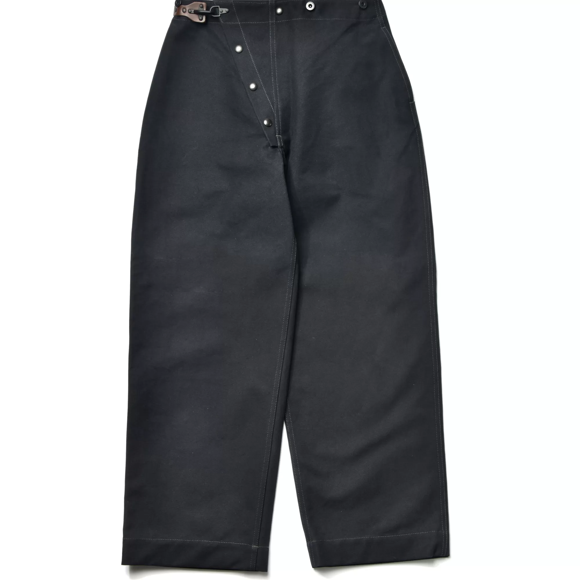 The Real McCoy's Pants^Fireman Trousers 030 BLACK