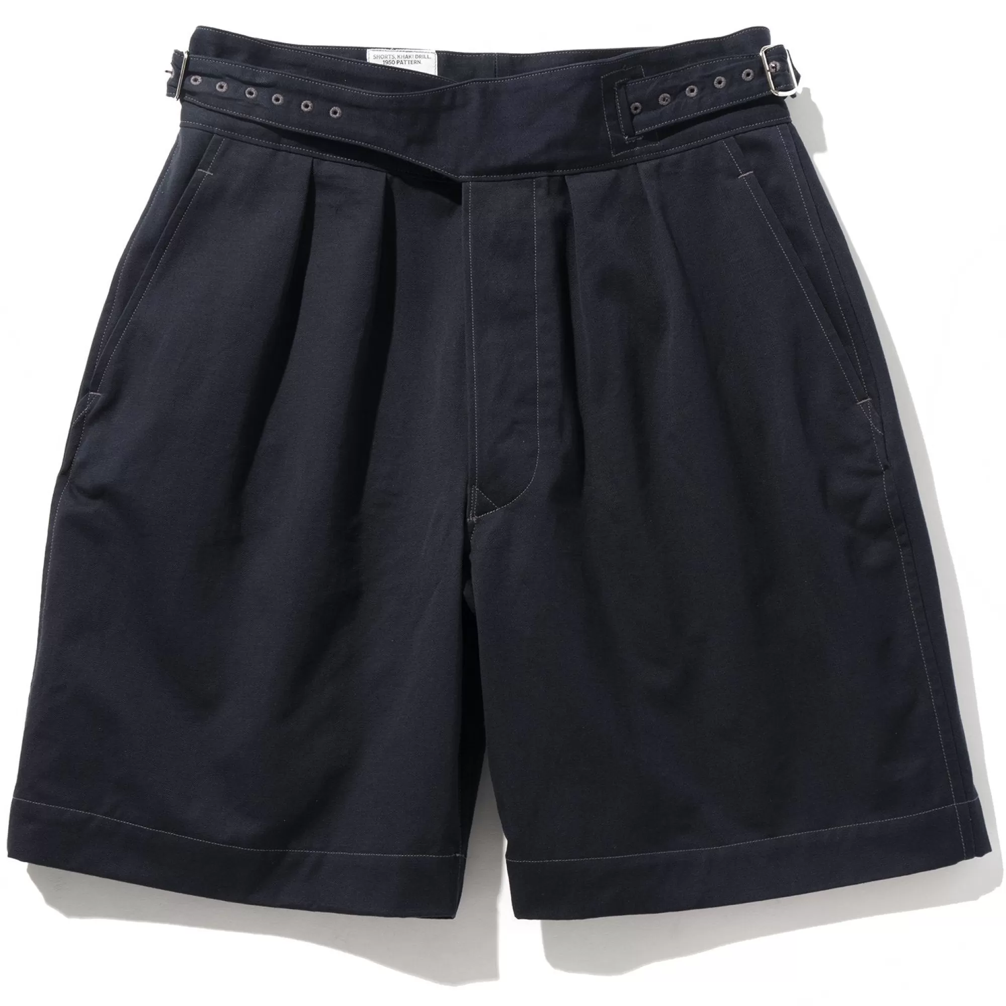 The Real McCoy's Shorts^Gurkha Shorts 140 Navy