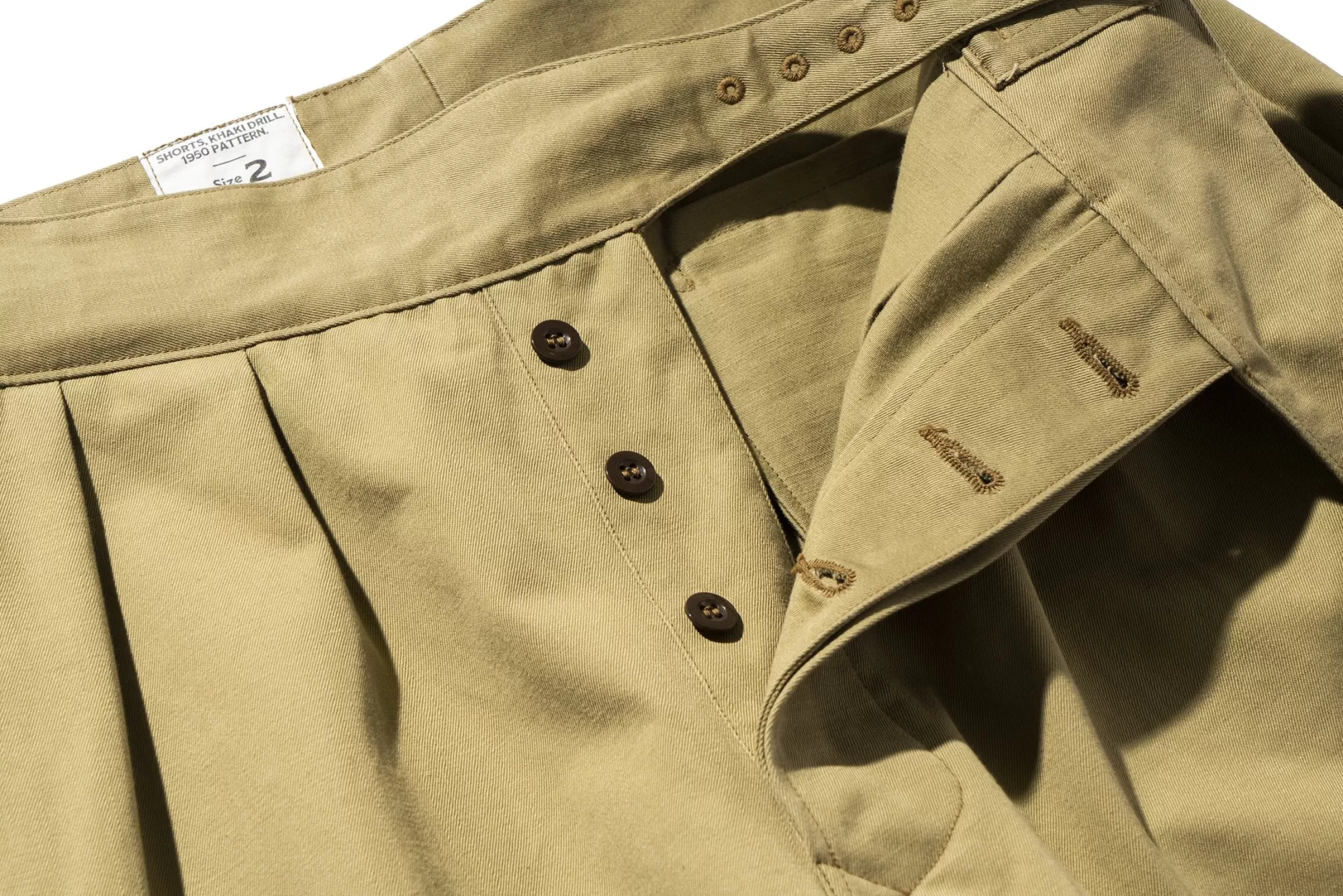 The Real McCoy's Shorts^Gurkha Shorts 40 Khaki