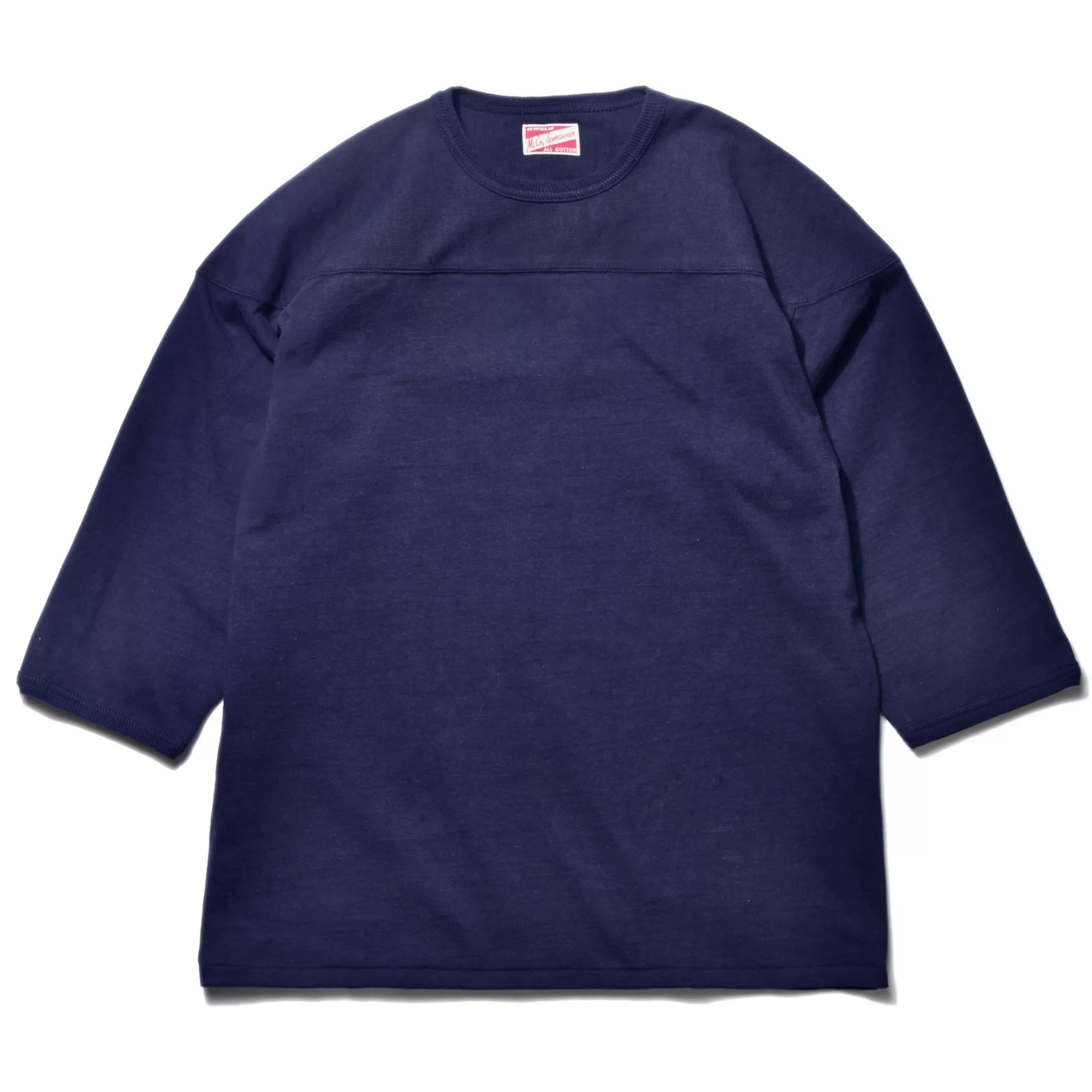 The Real McCoy's T-Shirts^Heavy Cotton Football Tee 140 Navy