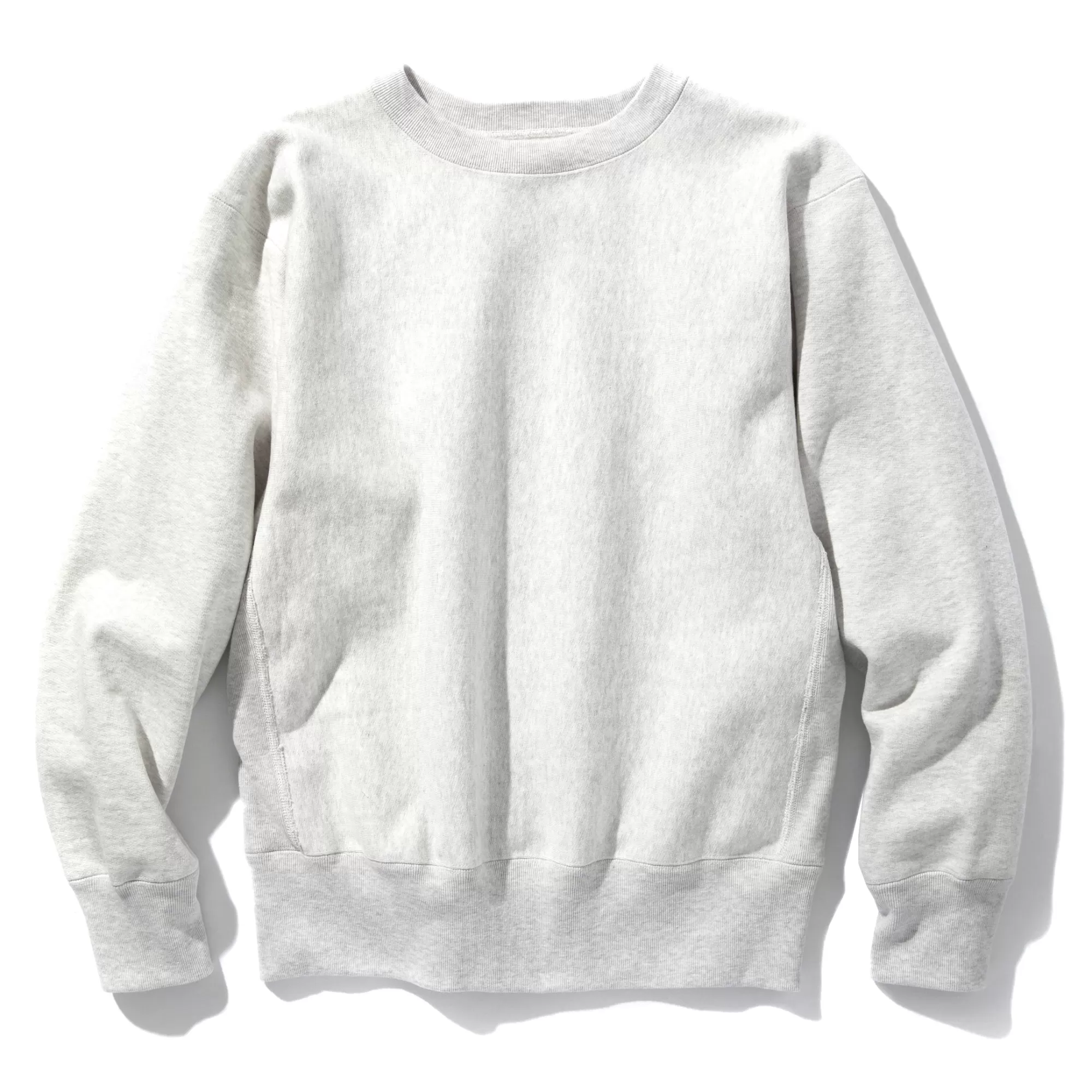 The Real McCoy's Sweatshirts^Heavyweight Crewneck Sweatshirt 027 Silver Grey