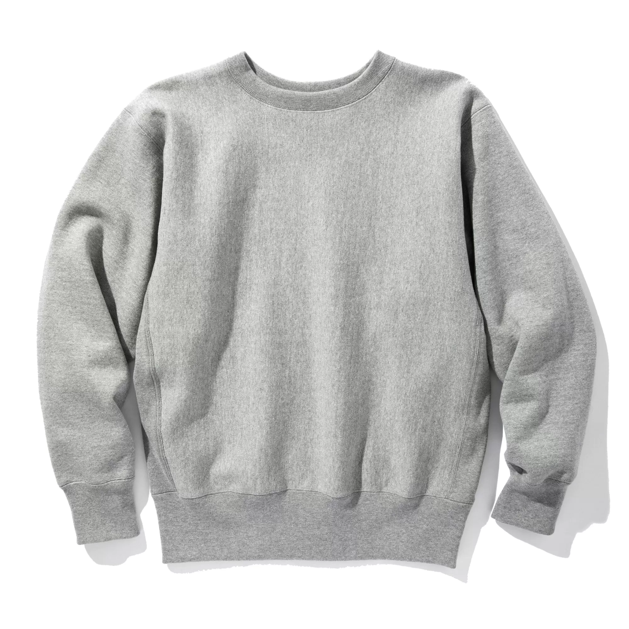 The Real McCoy's Sweatshirts^Heavyweight Crewneck Sweatshirt 021 Mid Grey