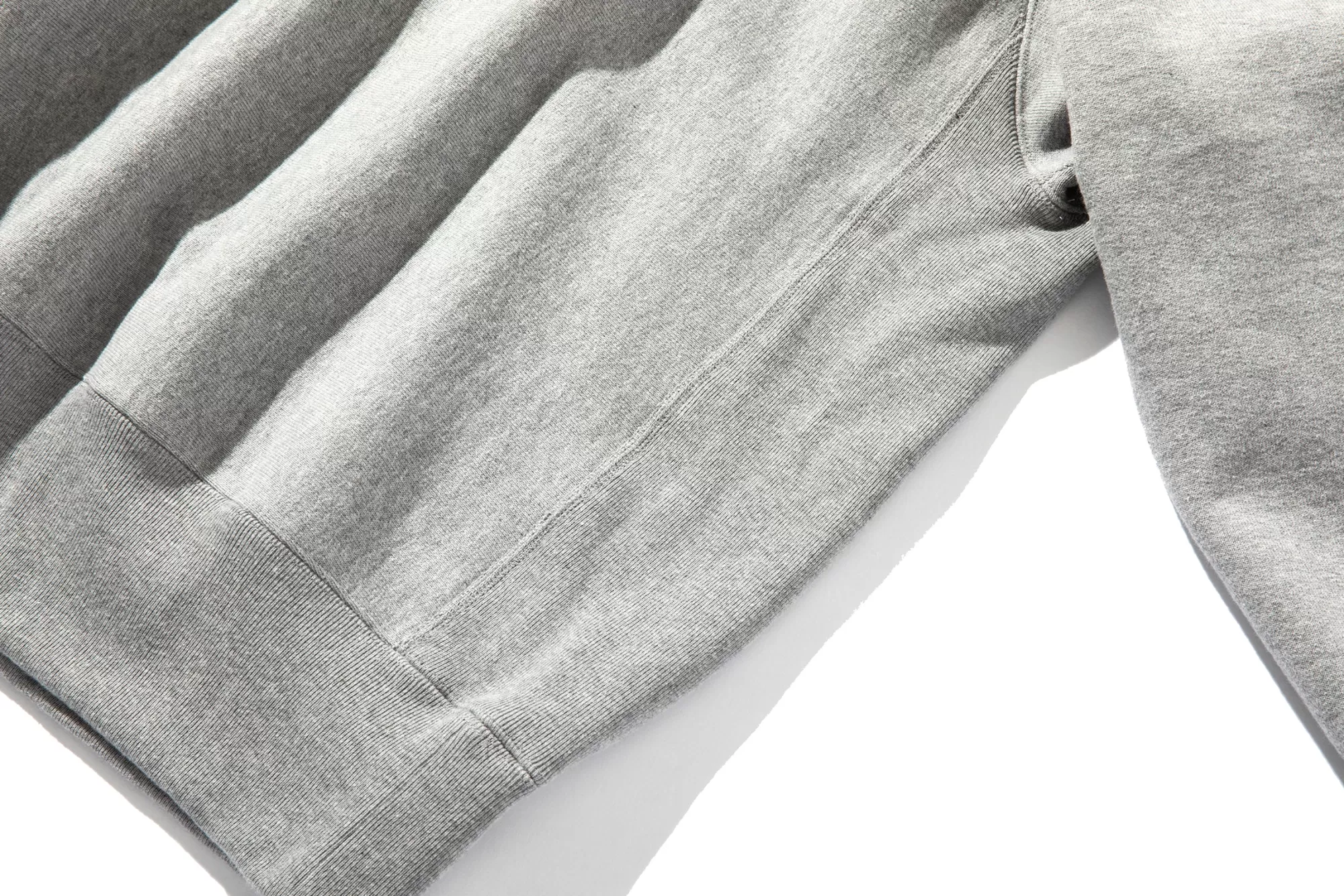 The Real McCoy's Sweatshirts^Heavyweight Crewneck Sweatshirt 021 Mid Grey