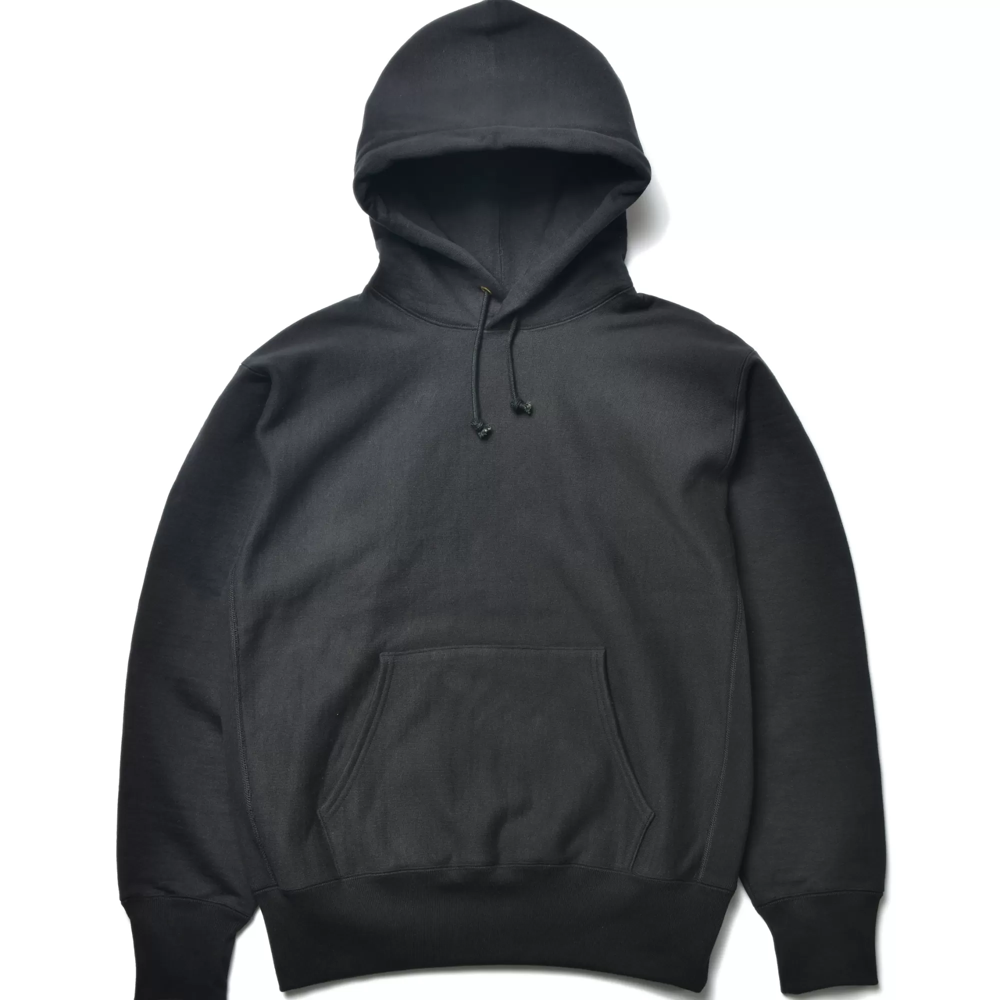 The Real McCoy's Sweatshirts^Heavyweight Hooded Sweatshirt 030 BLACK