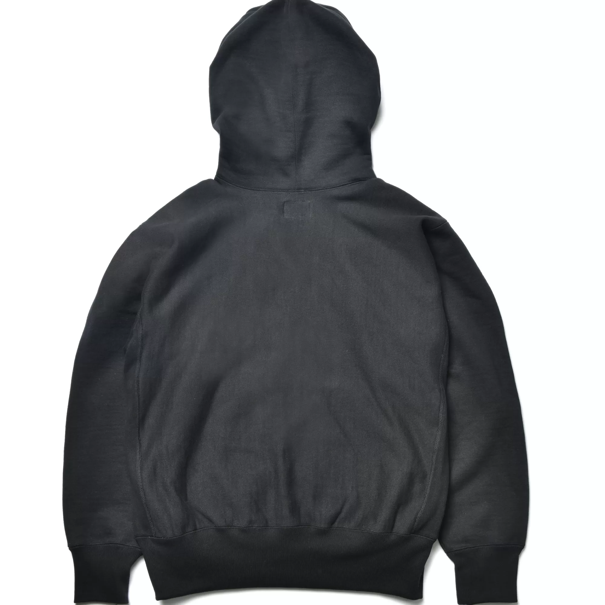 The Real McCoy's Sweatshirts^Heavyweight Hooded Sweatshirt 030 BLACK