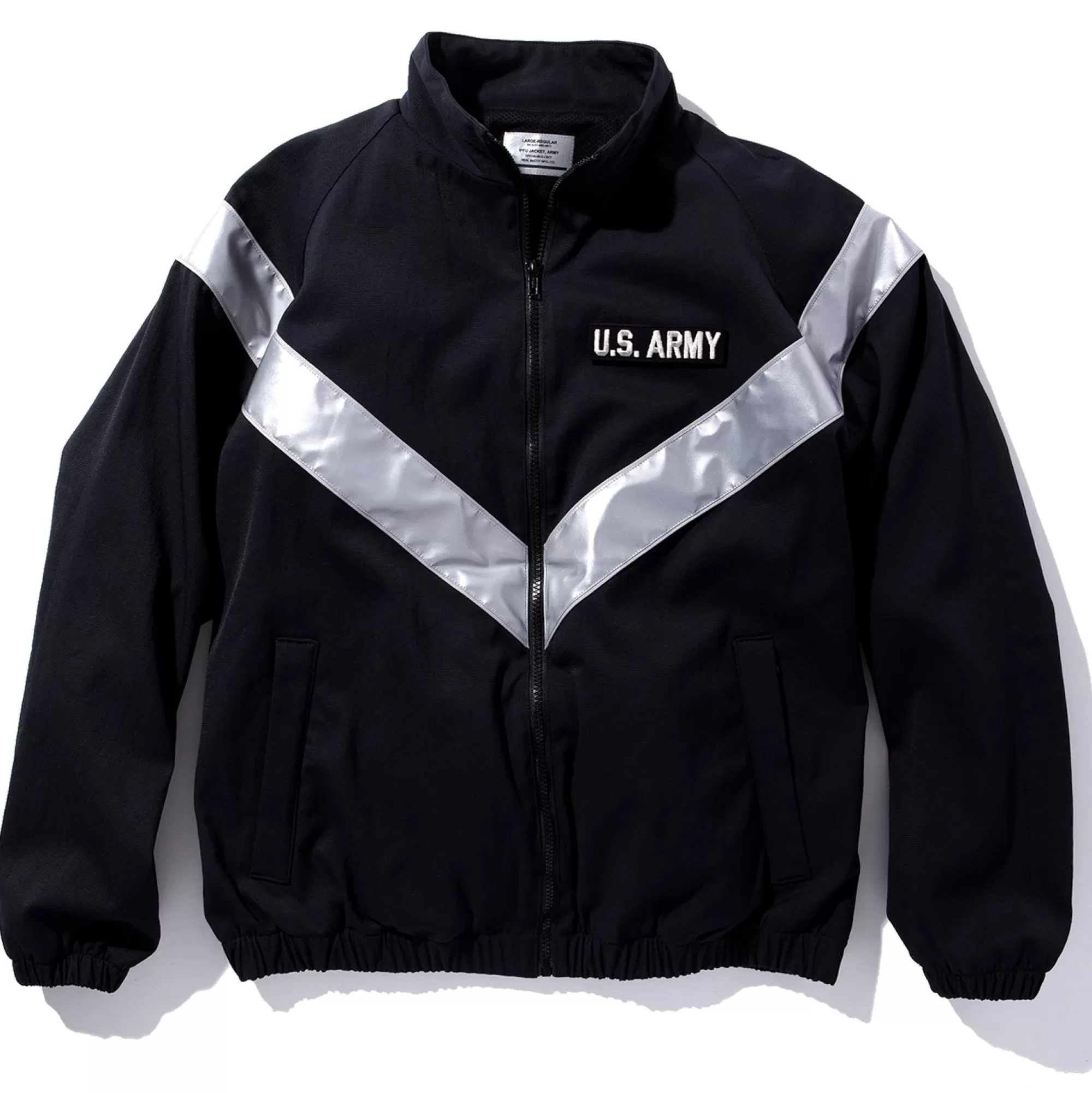 The Real McCoy's Recreation^Ipfu Nylon Training Jacket Black