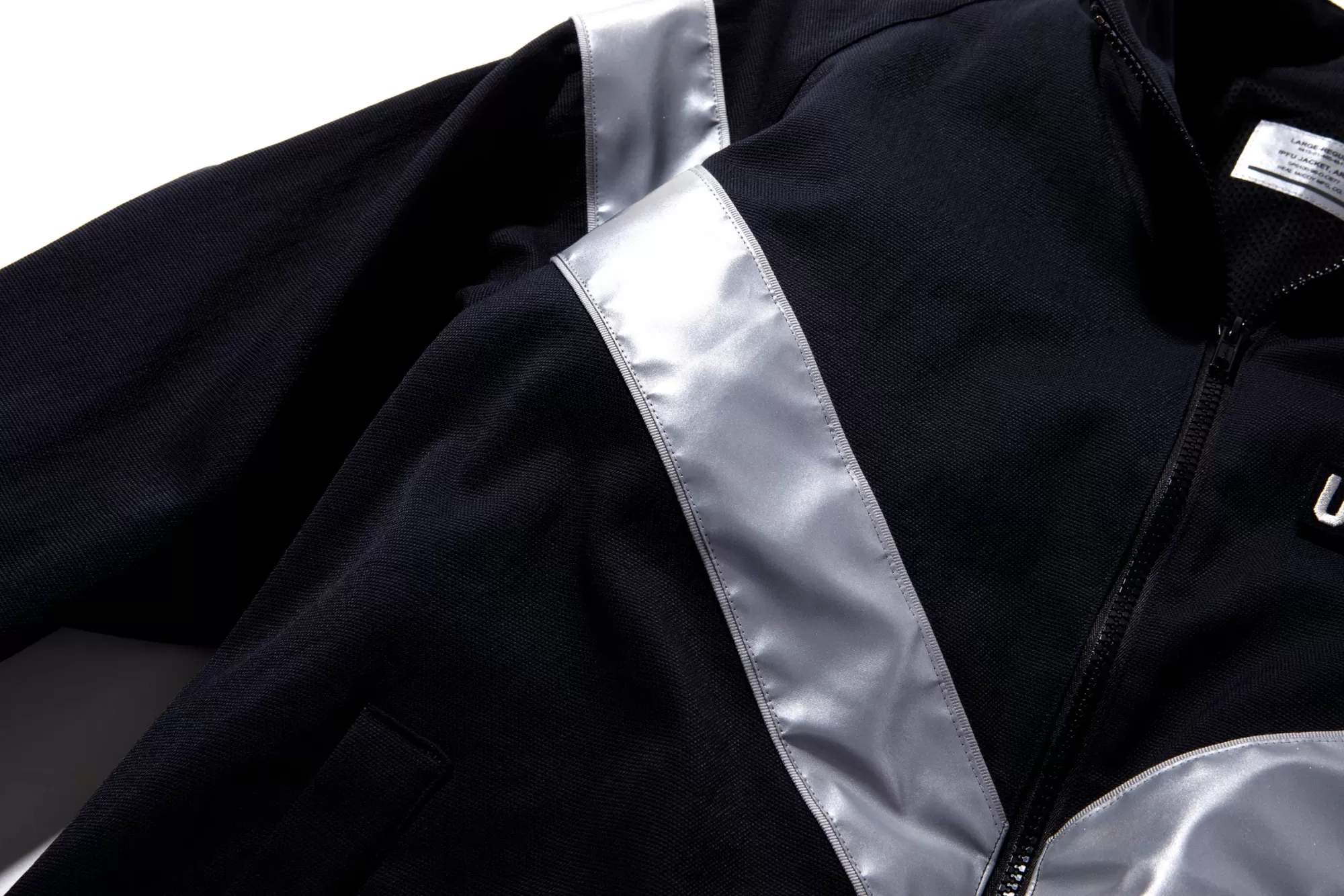 The Real McCoy's Recreation^Ipfu Nylon Training Jacket Black