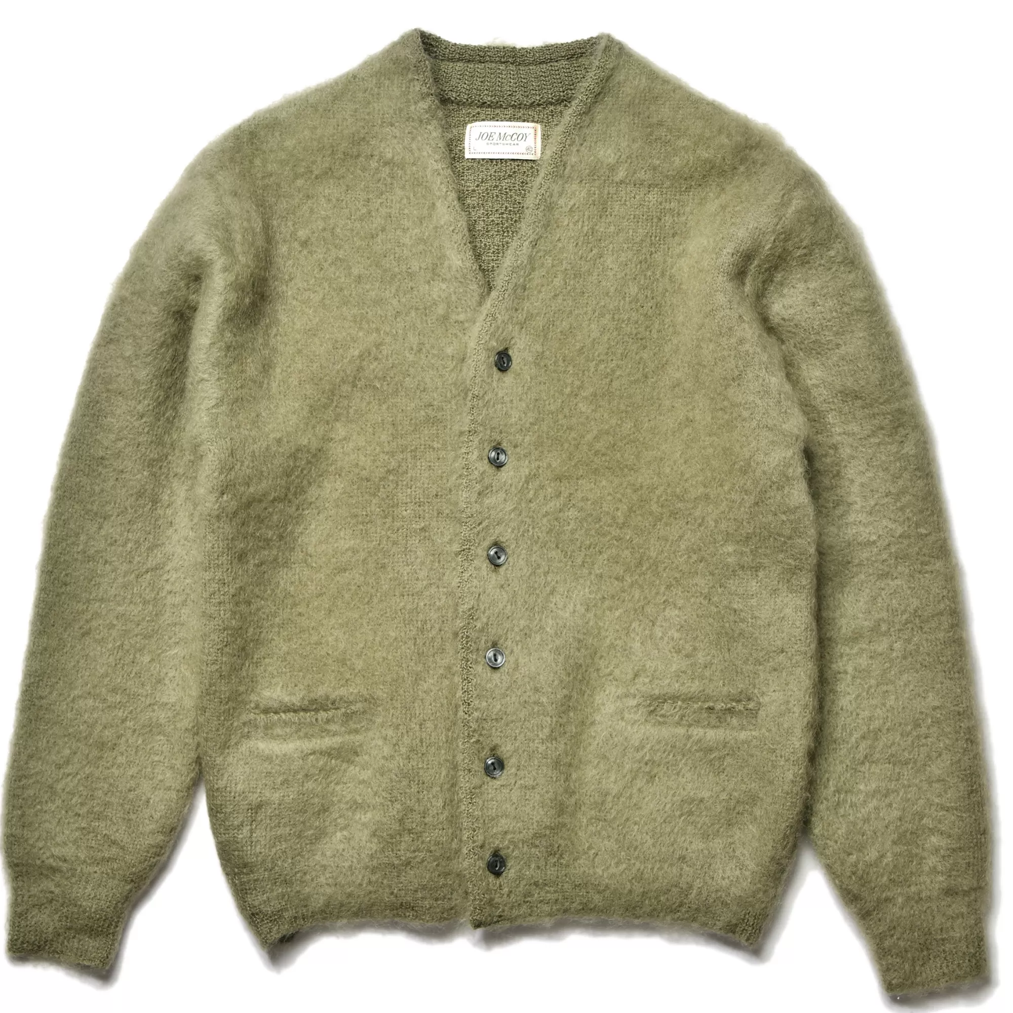 The Real McCoy's Knitwear^Jm Mohair Cardigan 161 MINT