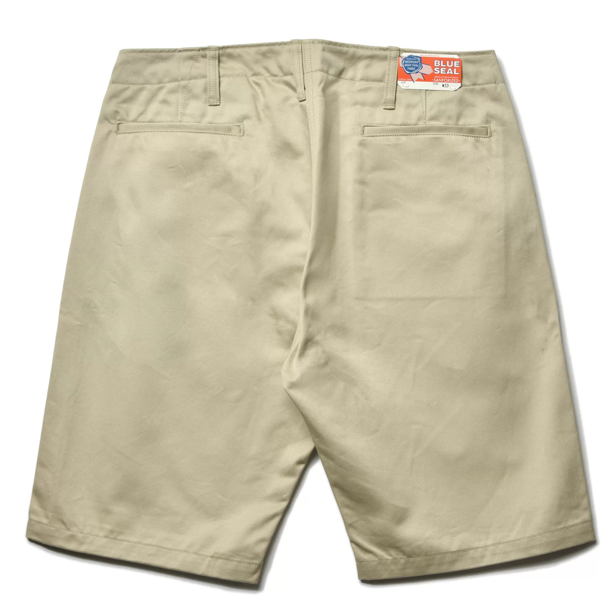 The Real McCoy's Shorts^Joe Mccoy Chino Shorts 041 Beige