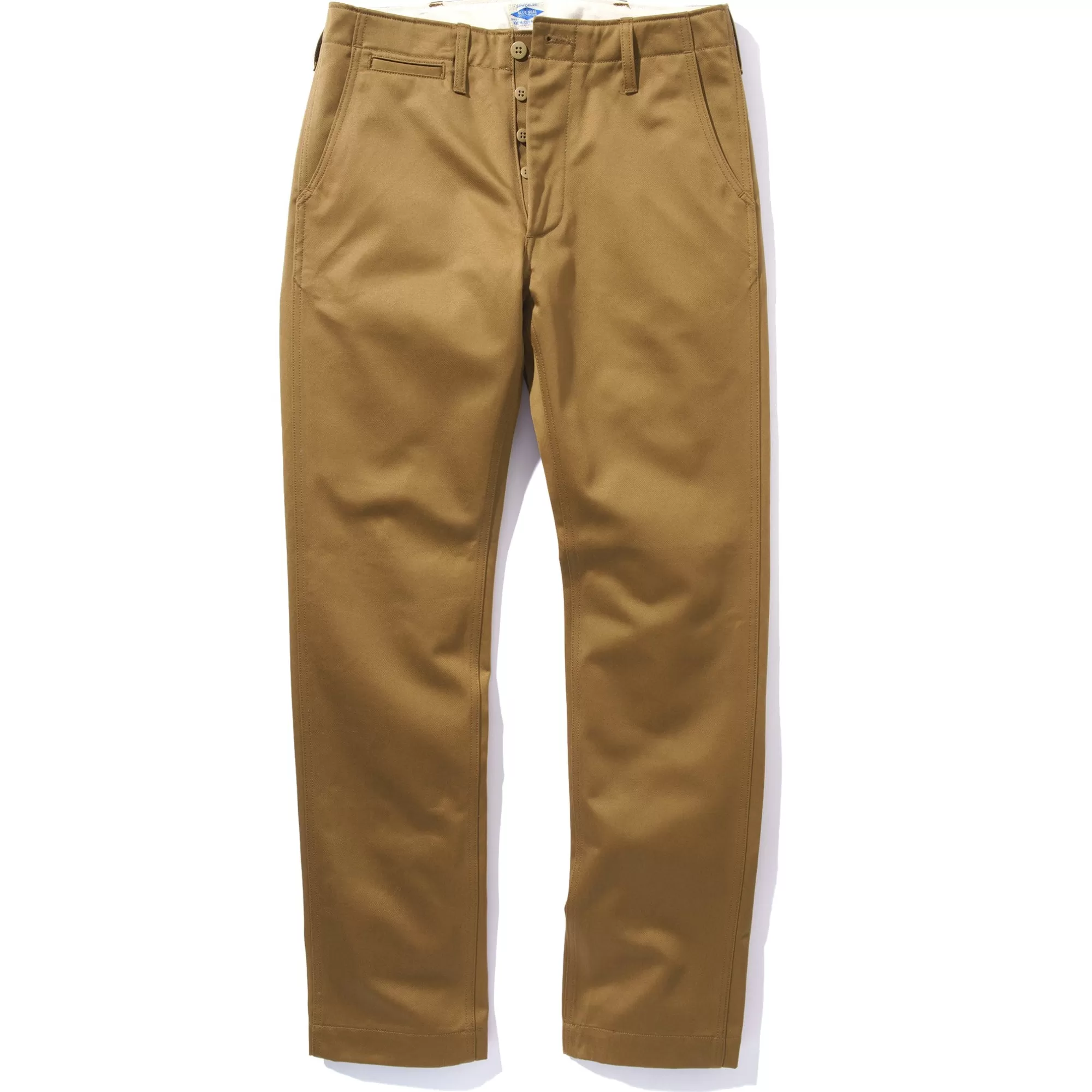 The Real McCoy's Pants^Joe Mccoy Chino Trousers 043 O.Khaki