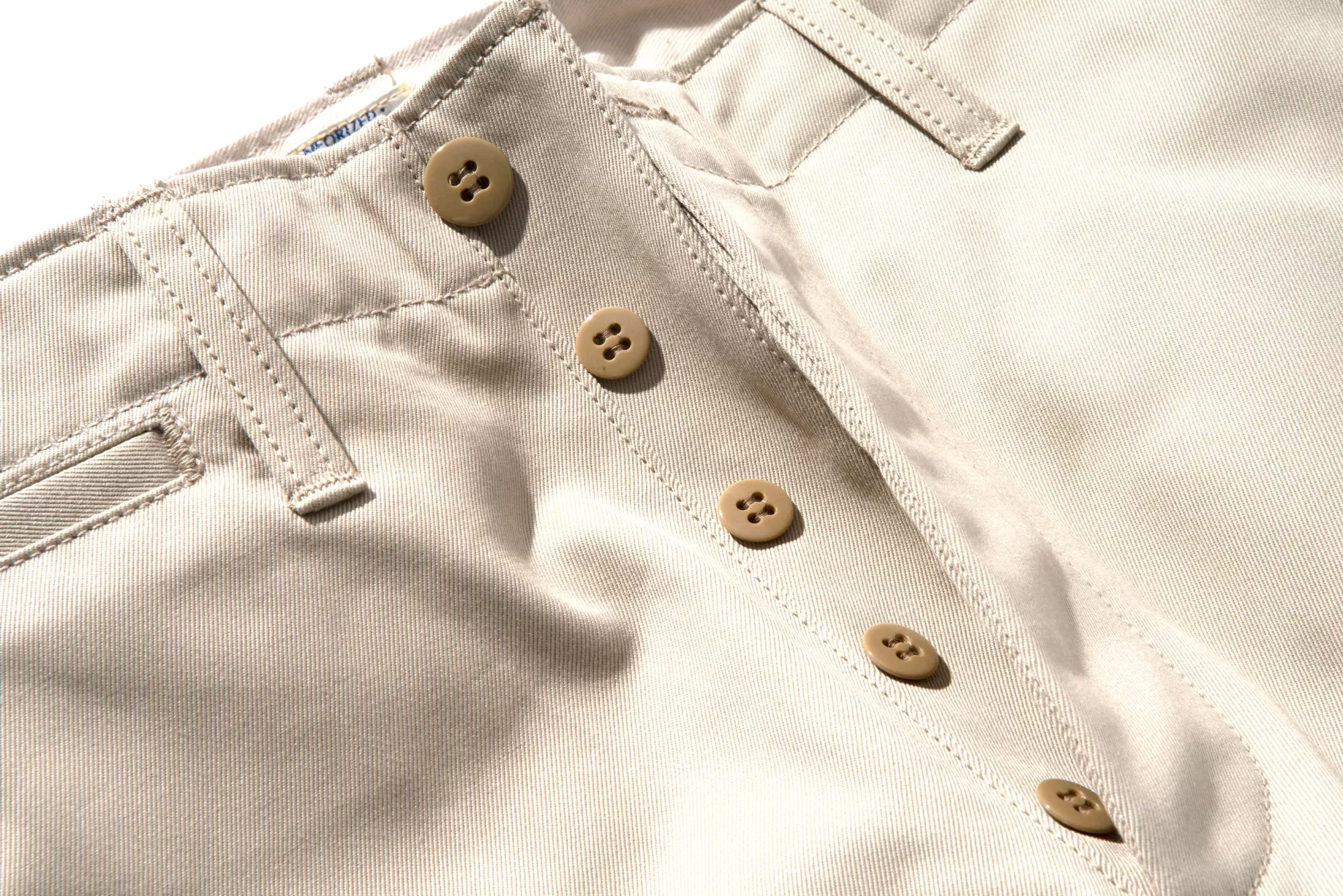 The Real McCoy's Pants^Joe Mccoy Chino Trousers 041 Beige