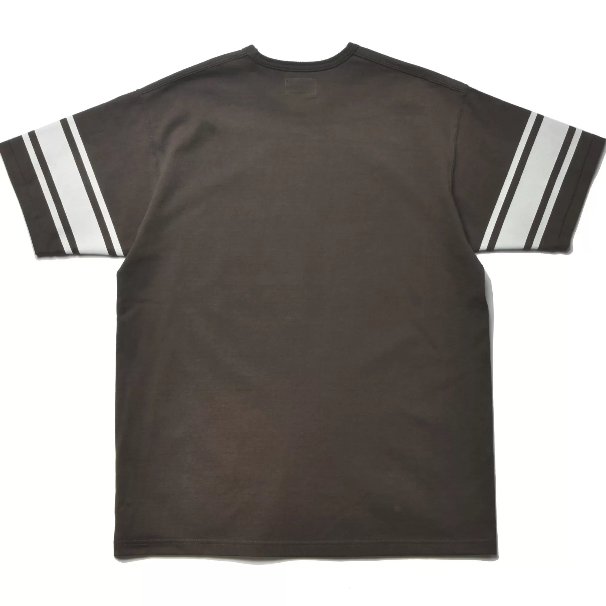 The Real McCoy's Print T-Shirts^Joe Mccoy Football Tee/Sticky Fingers 032 Charcoal