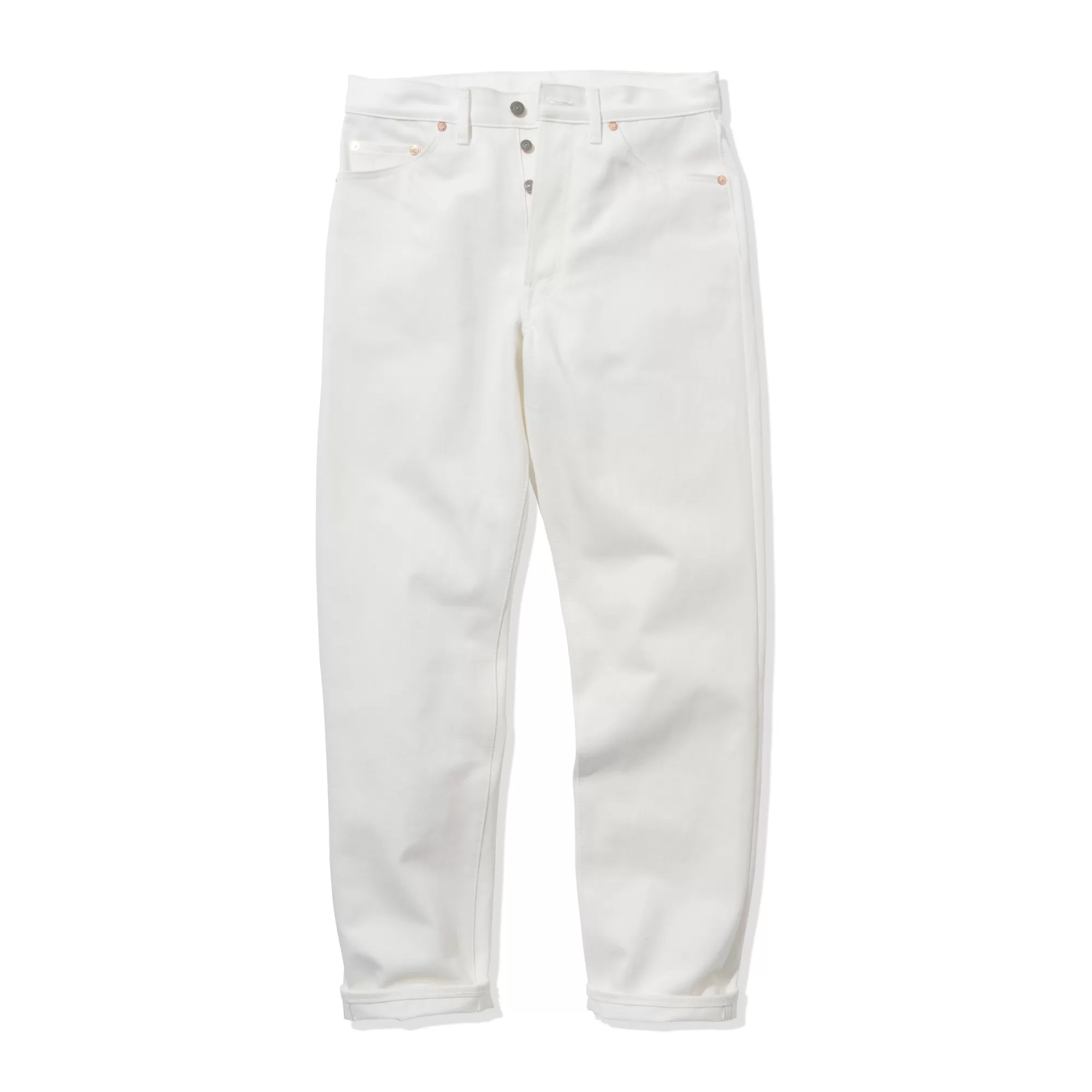 The Real McCoy's Denim^Joe Mccoy Lot.996 ( ) White