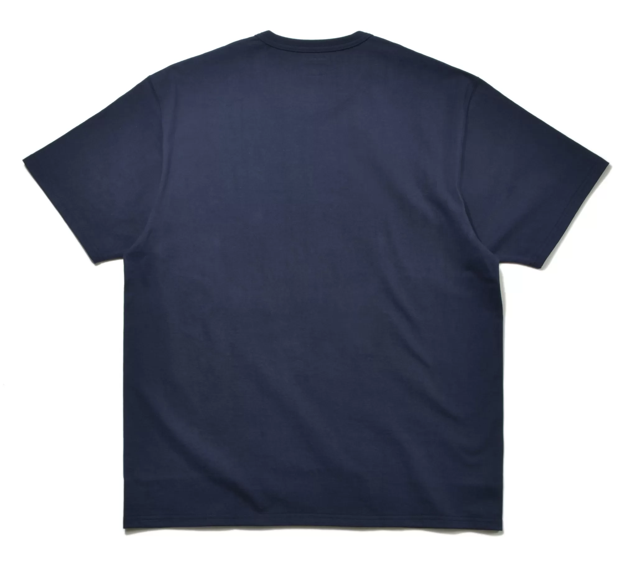 The Real McCoy's Print T-Shirts^Joe Mccoy Tee/Bulldog 140 Navy