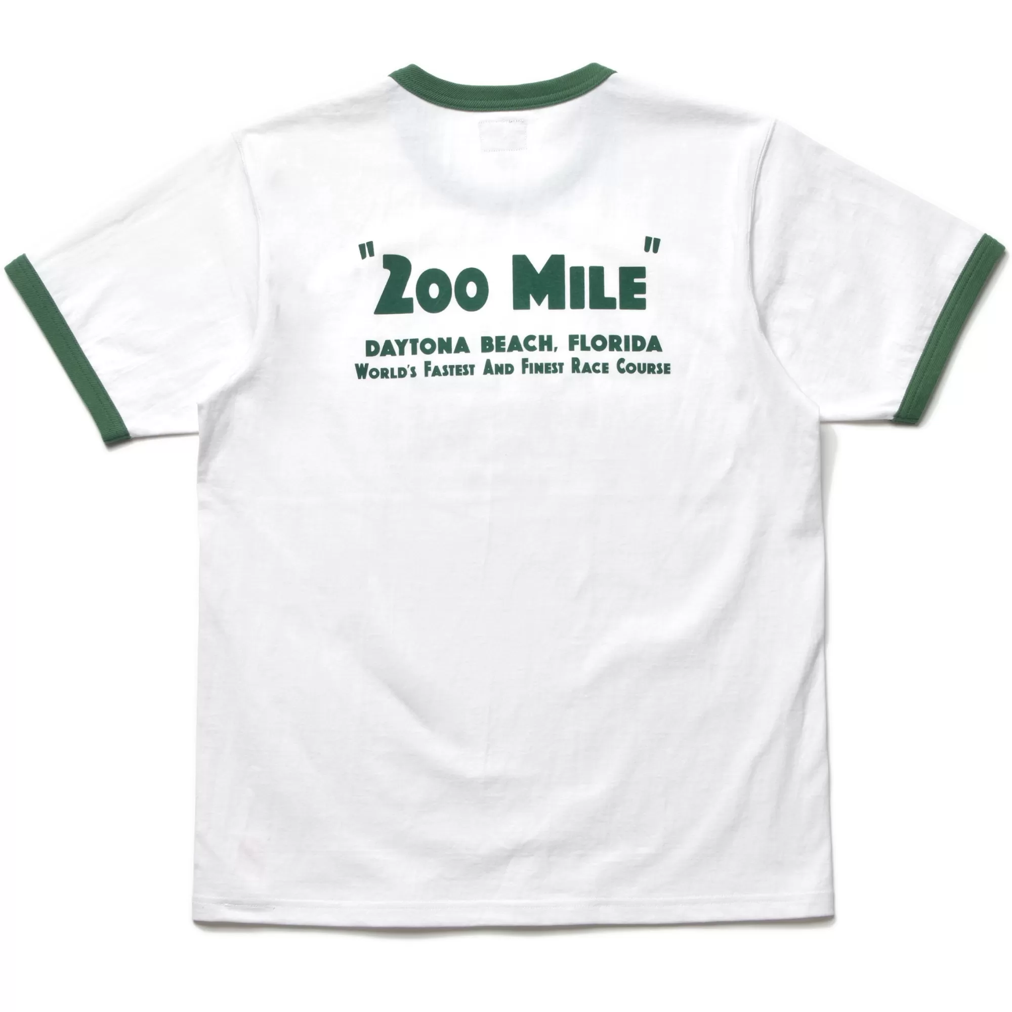 The Real McCoy's T-Shirts^Joe Mccoy Tee/Daytona 315 White/Green