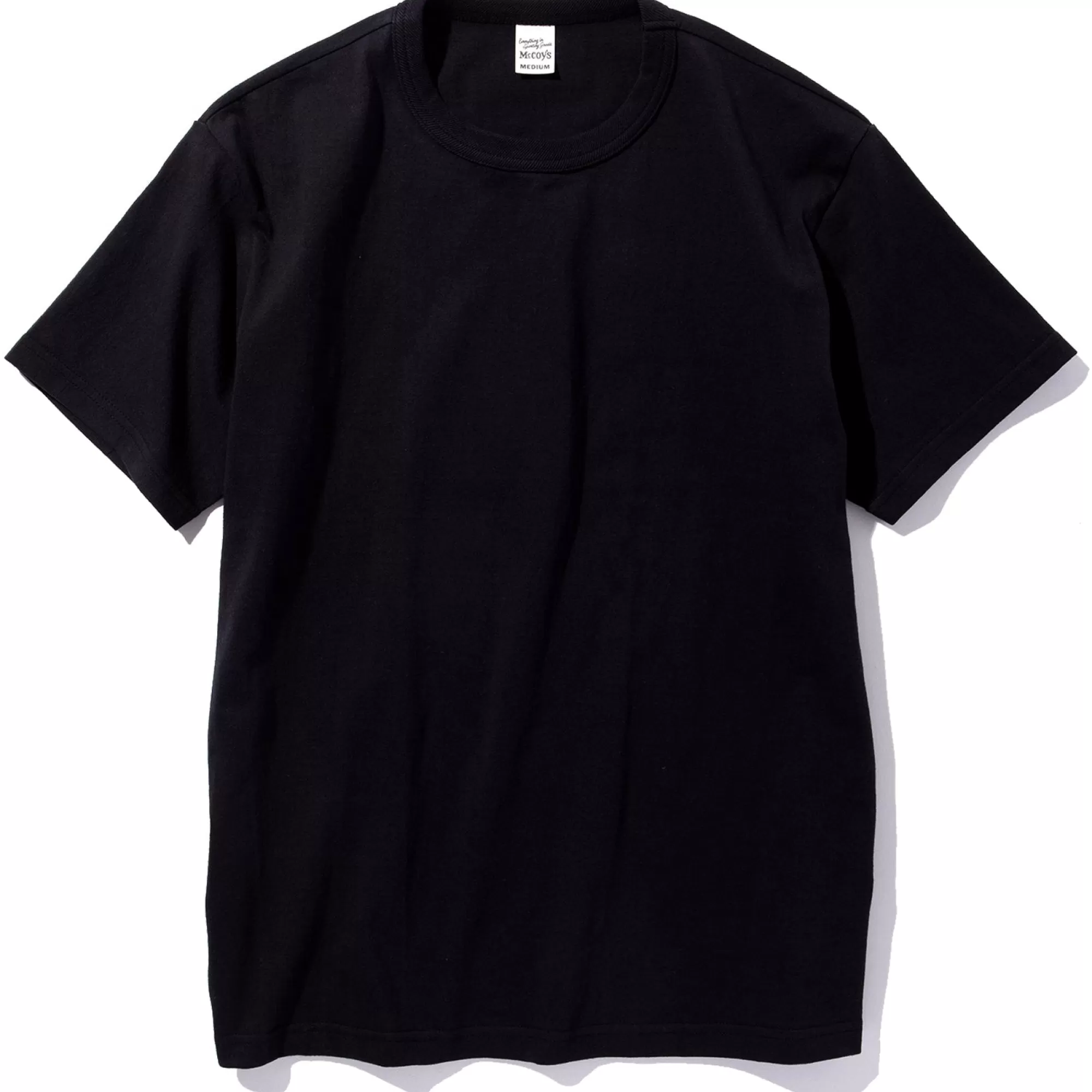 The Real McCoy's T-Shirts^Mccoy'S 2Pcs Pack Tee 030 Black