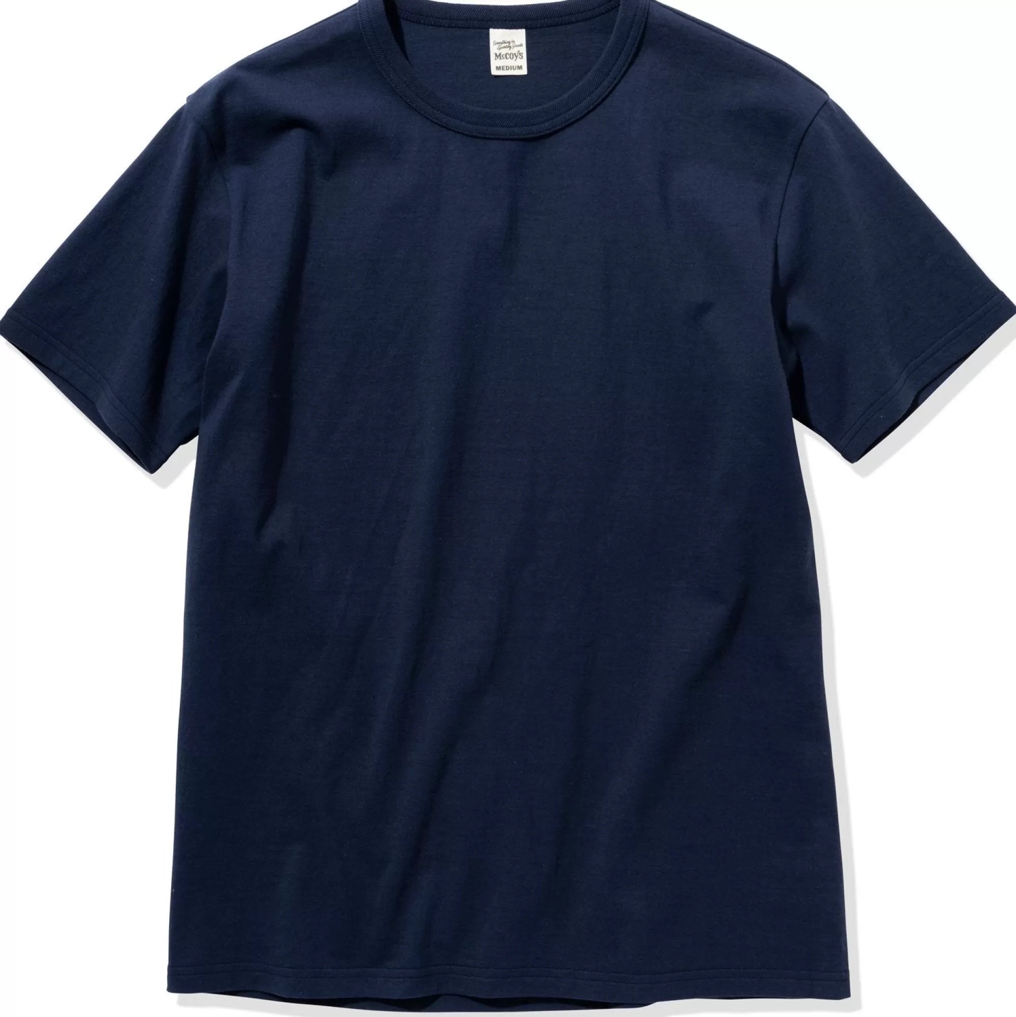 The Real McCoy's T-Shirts^Mccoy'S 2Pcs Pack Tee 140 Navy