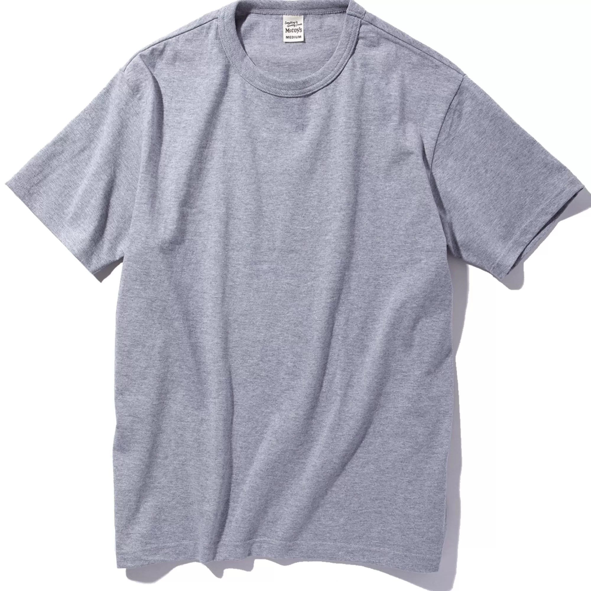 The Real McCoy's T-Shirts^Mccoy'S 2Pcs Pack Tee 020 Grey