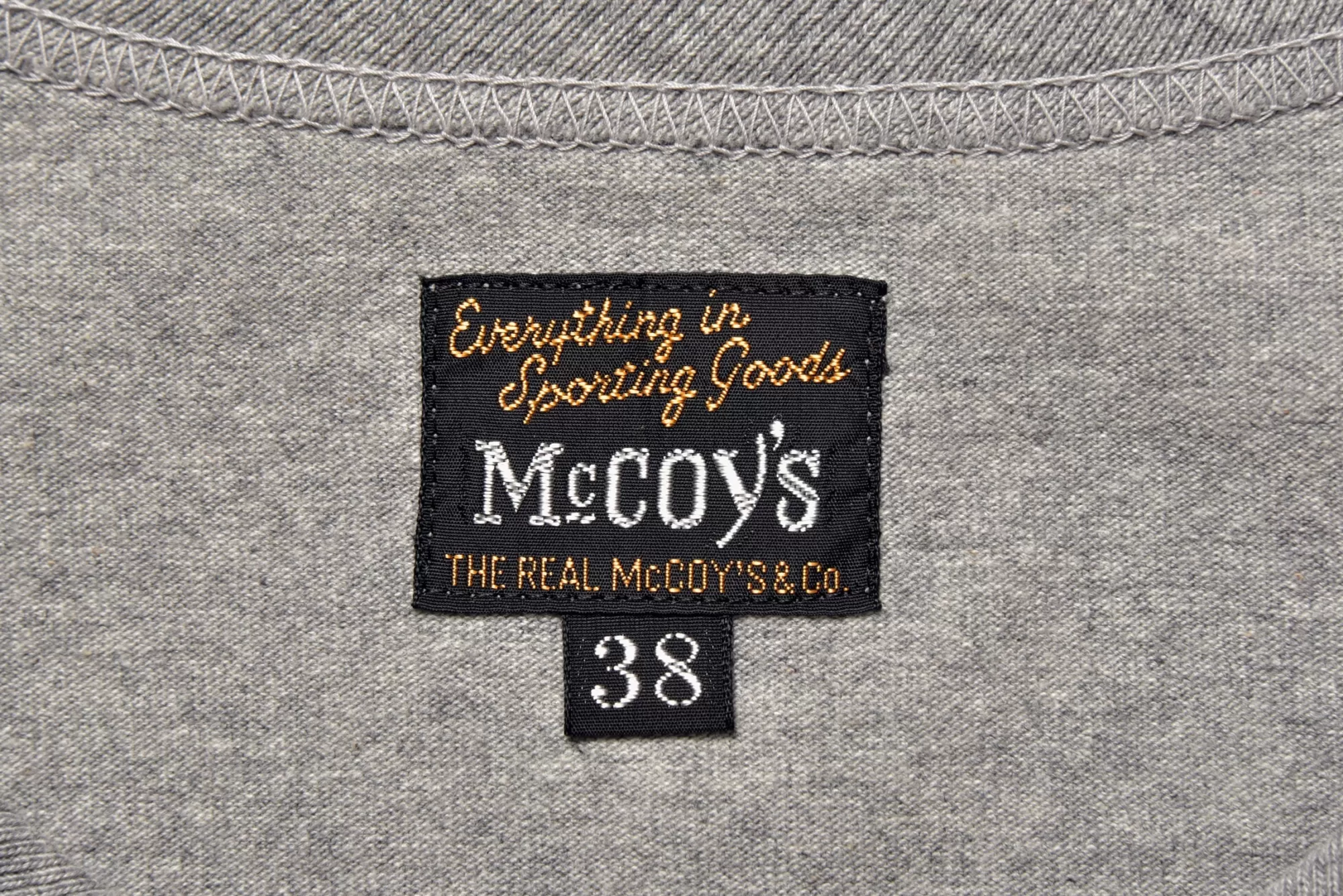 The Real McCoy's Print T-Shirts^Military Tee/Hargrave Military Academy 20 Gray