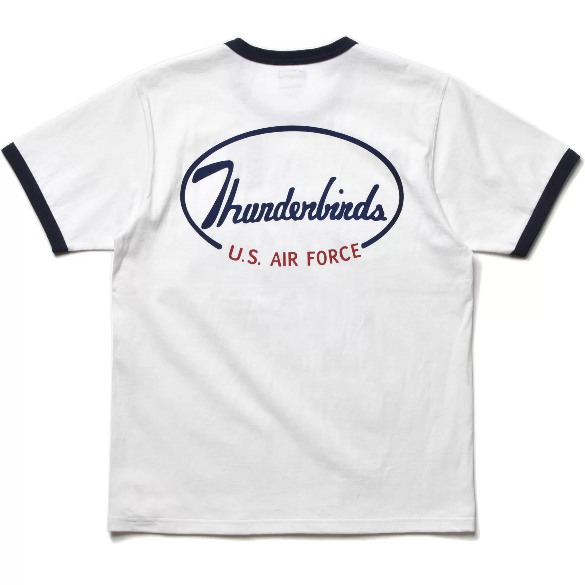 The Real McCoy's T-Shirts^Military Tee/Thunderbirds 010 White