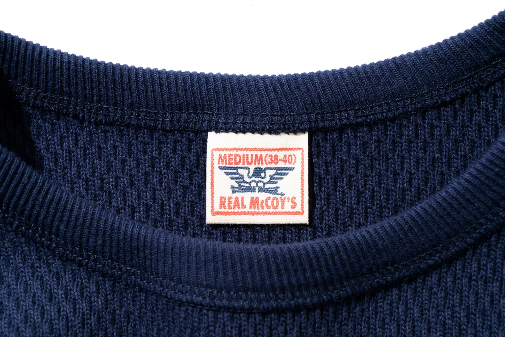 The Real McCoy's Thermal Shirts^Military Thermal Shirt Navy