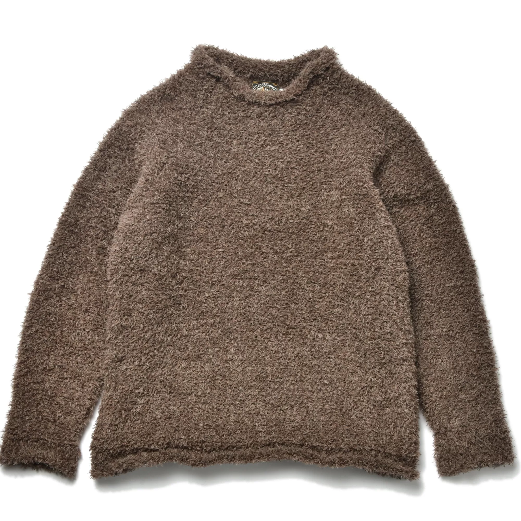 The Real McCoy's Knitwear^Mockneck Mole Sweater 050 BROWN