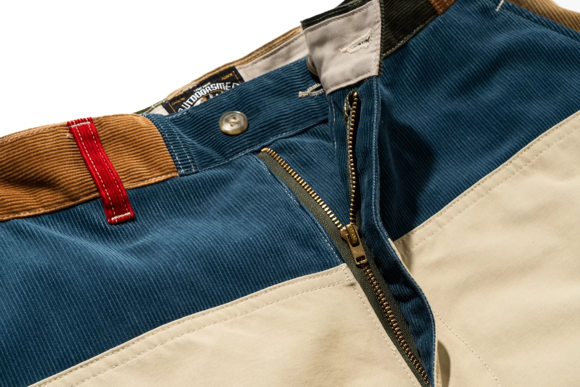The Real McCoy's Pants^Multicolor Corduroy Hunting Trousers Tricolor
